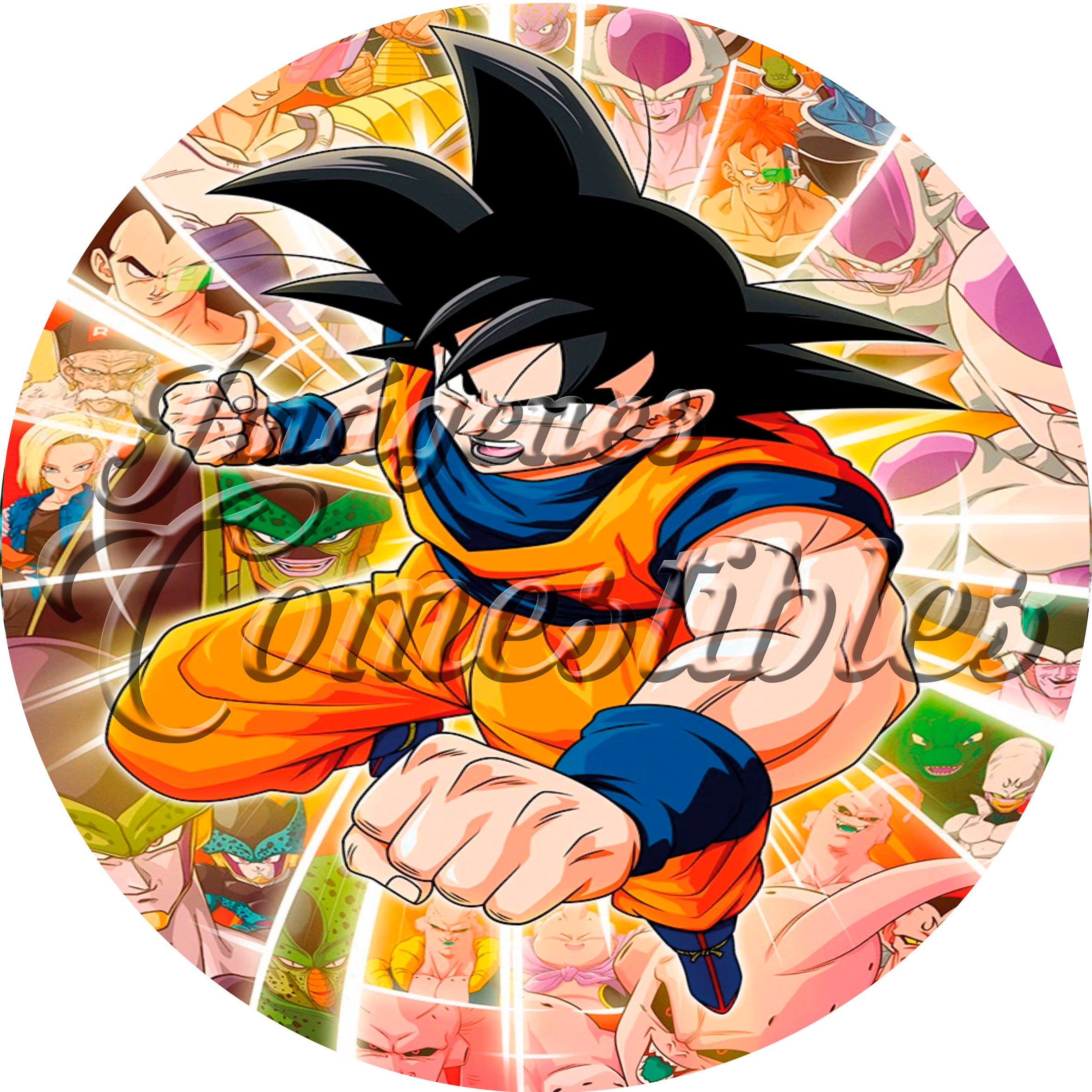 Oblea comestible - Dragon ball Z