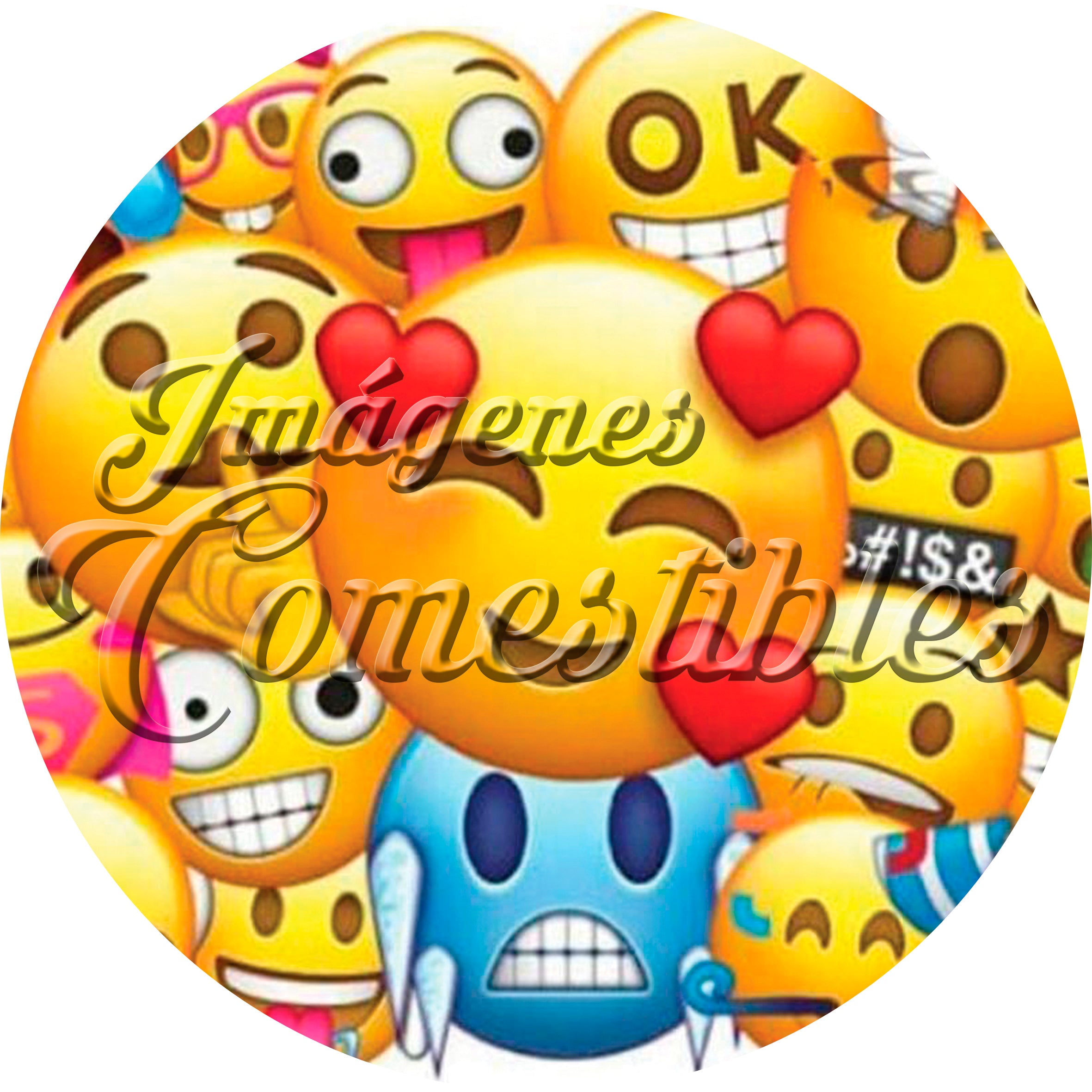 Oblea comestible - Emoji