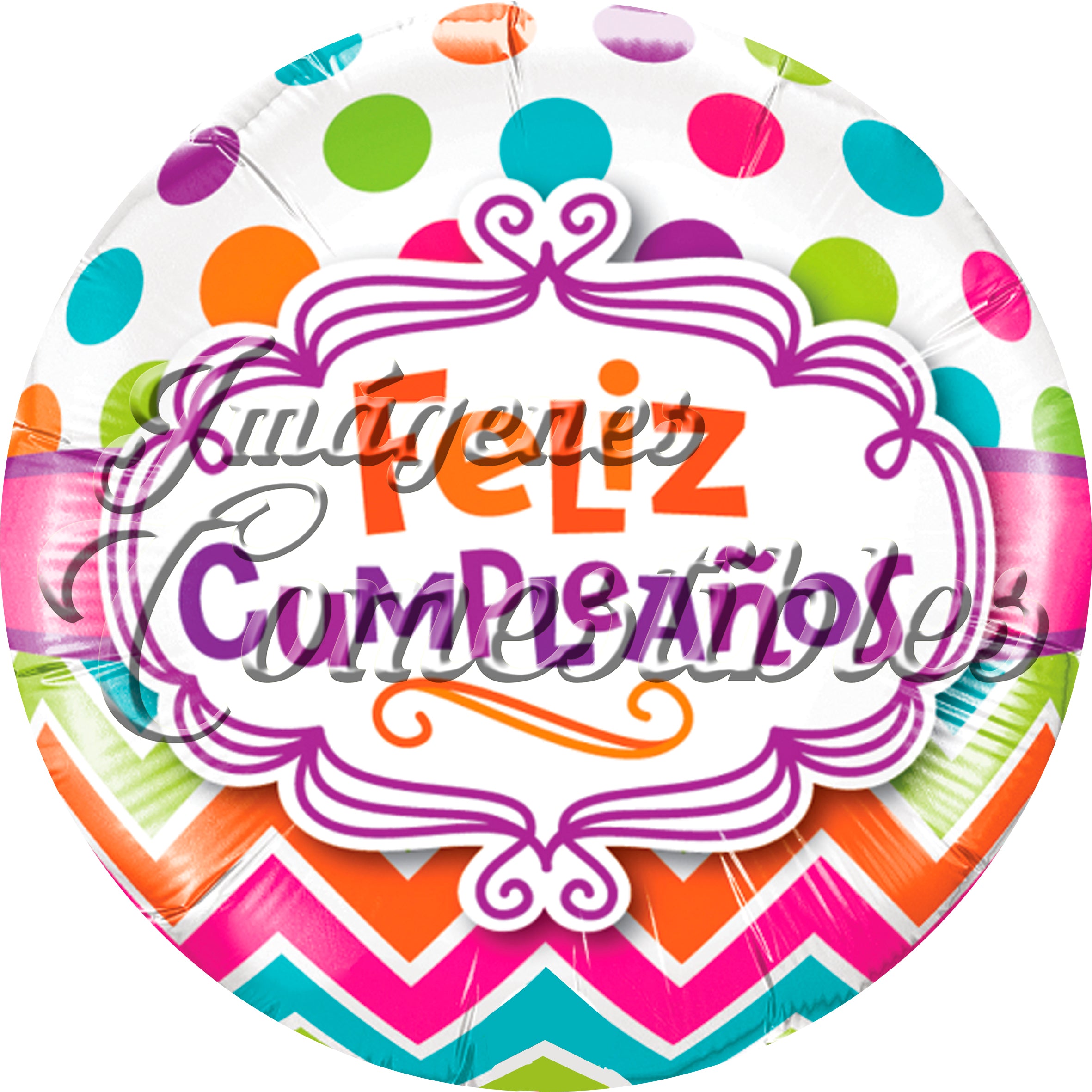 Oblea comestible - Feliz cumpleaños-4