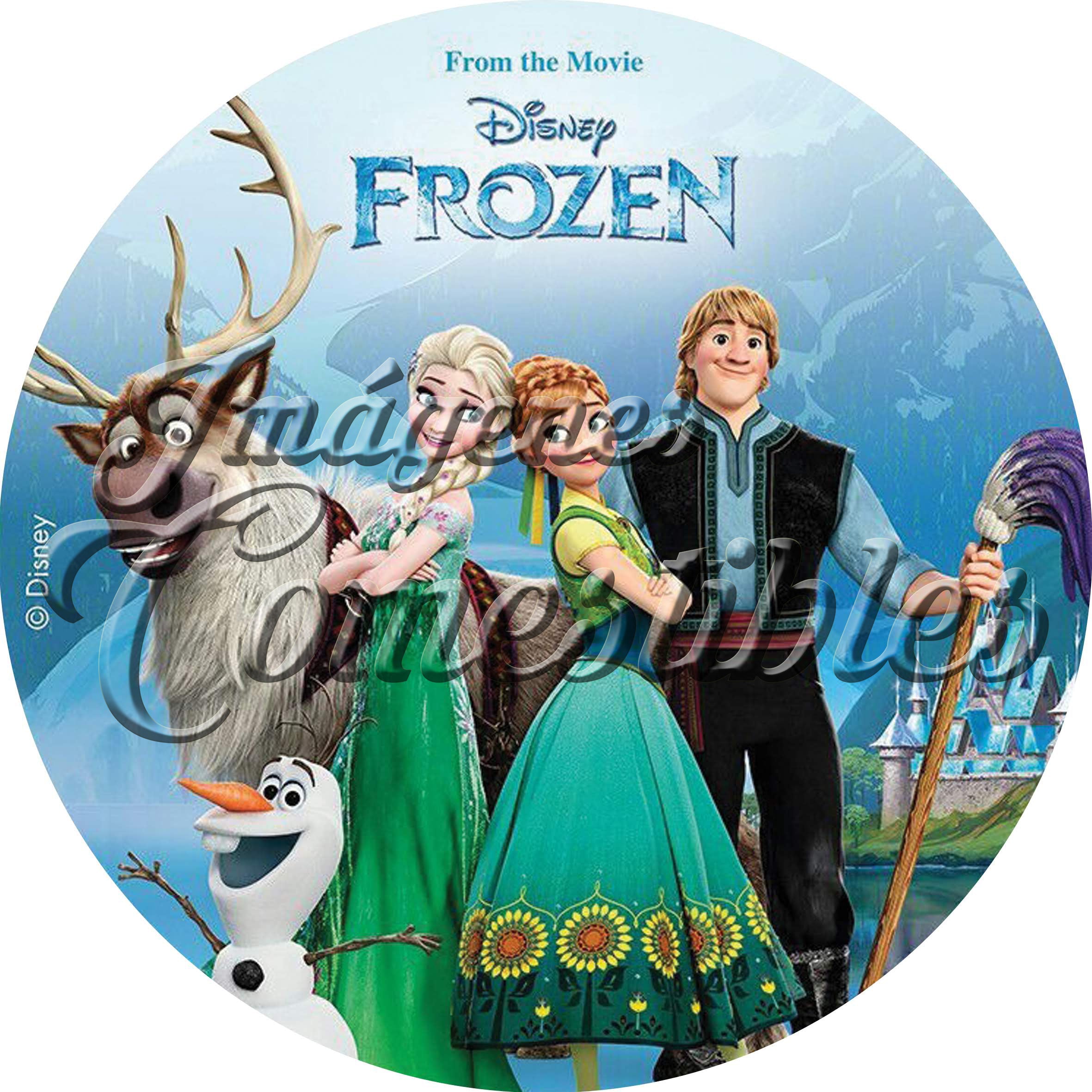 Oblea comestible - Frozen-4