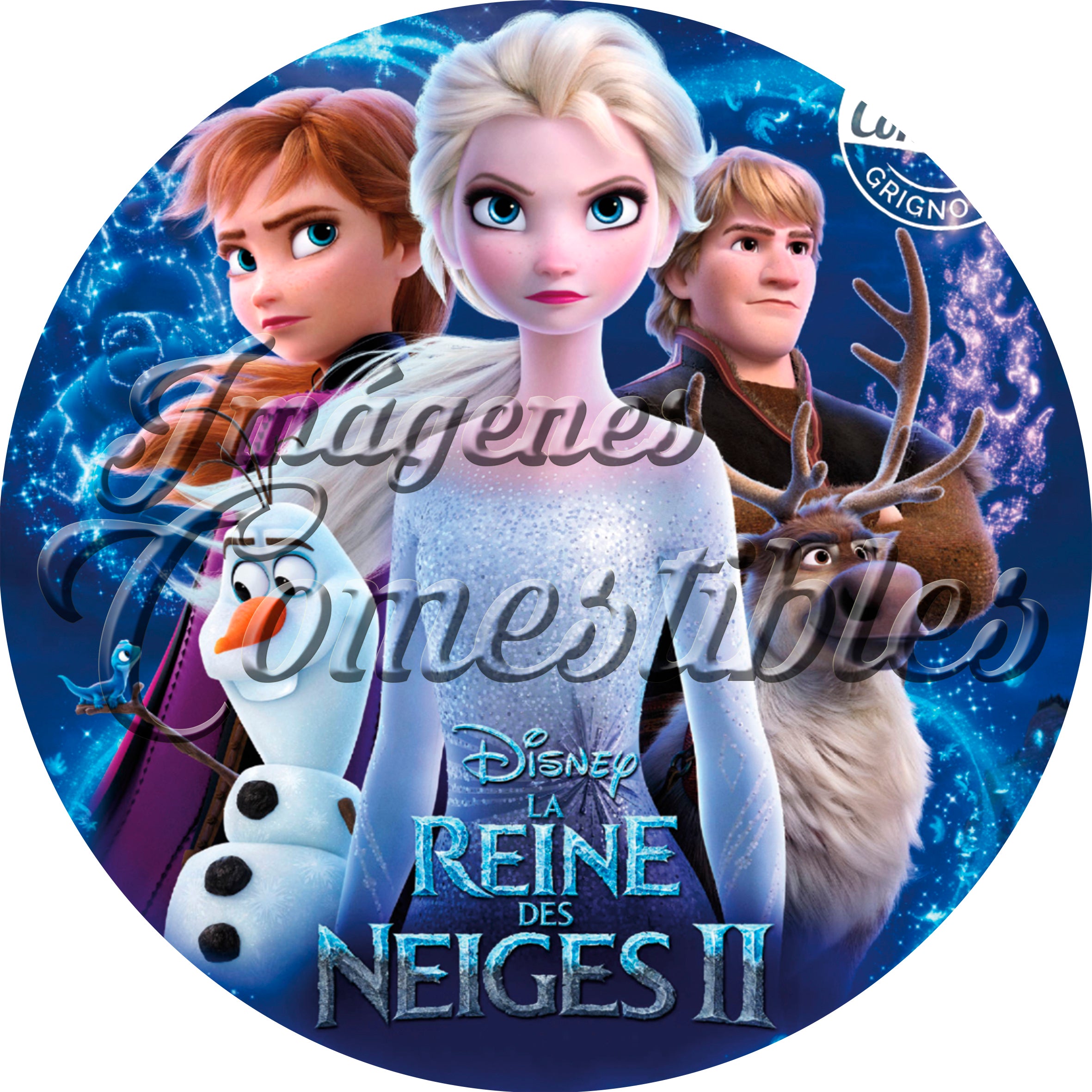 Oblea comestible - Frozen-7
