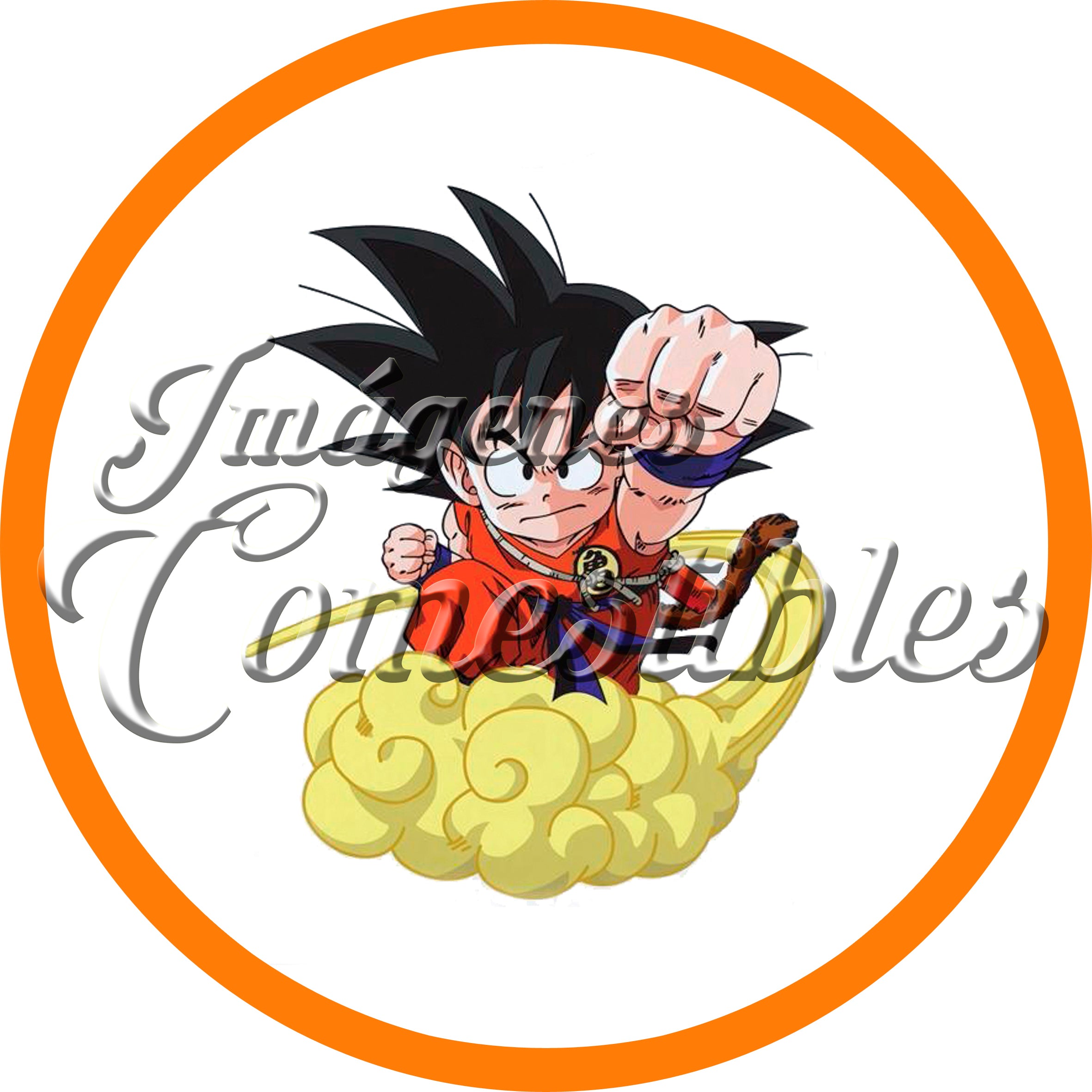 Oblea comestible - Goku-1