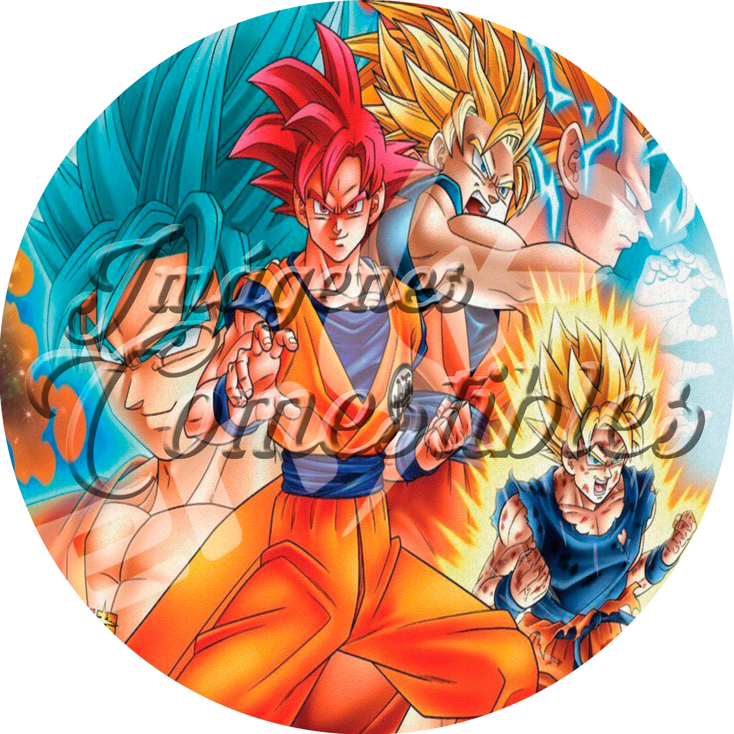 Oblea comestible - Goku-5