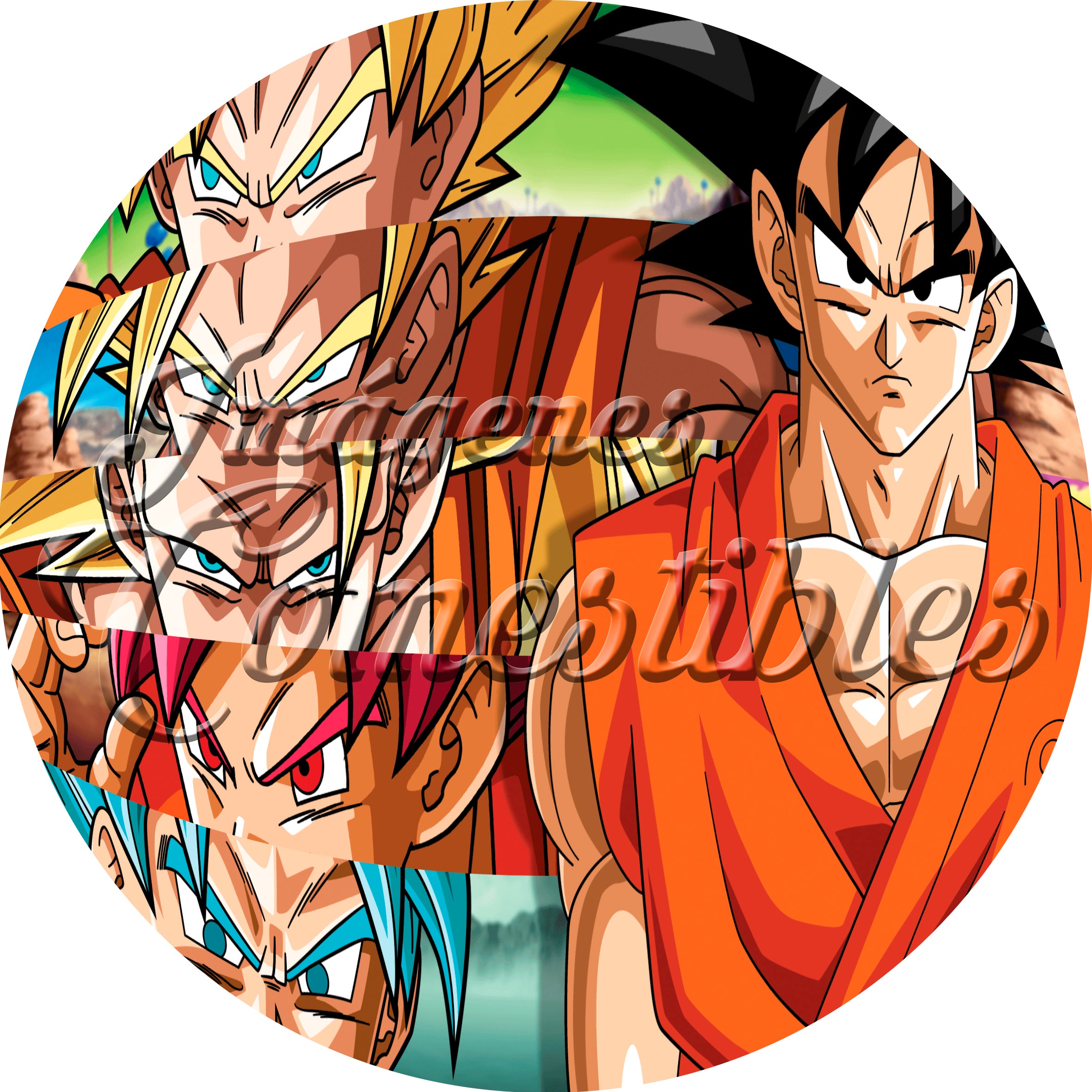 Oblea comestible - Goku-6