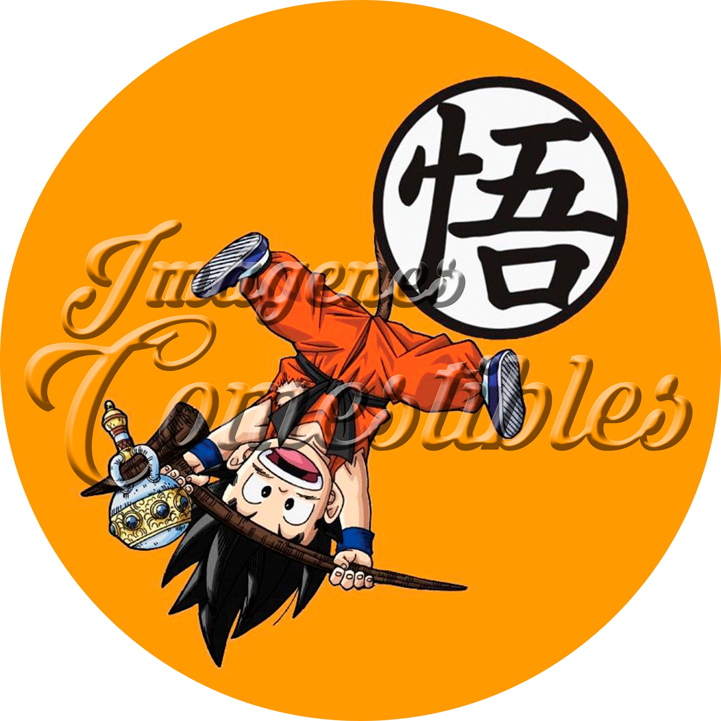 Oblea comestible - Goku