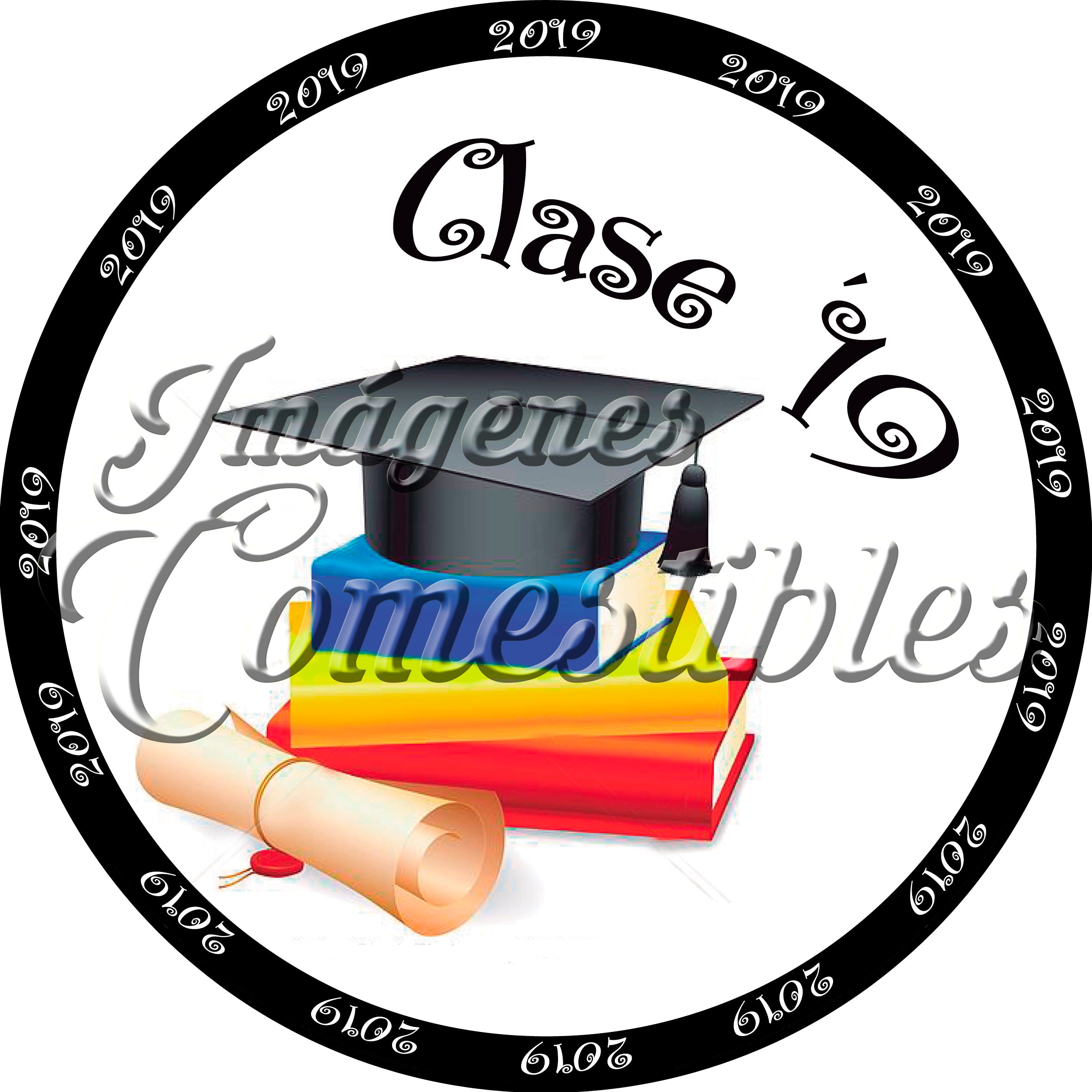 Oblea comestible - Graduación