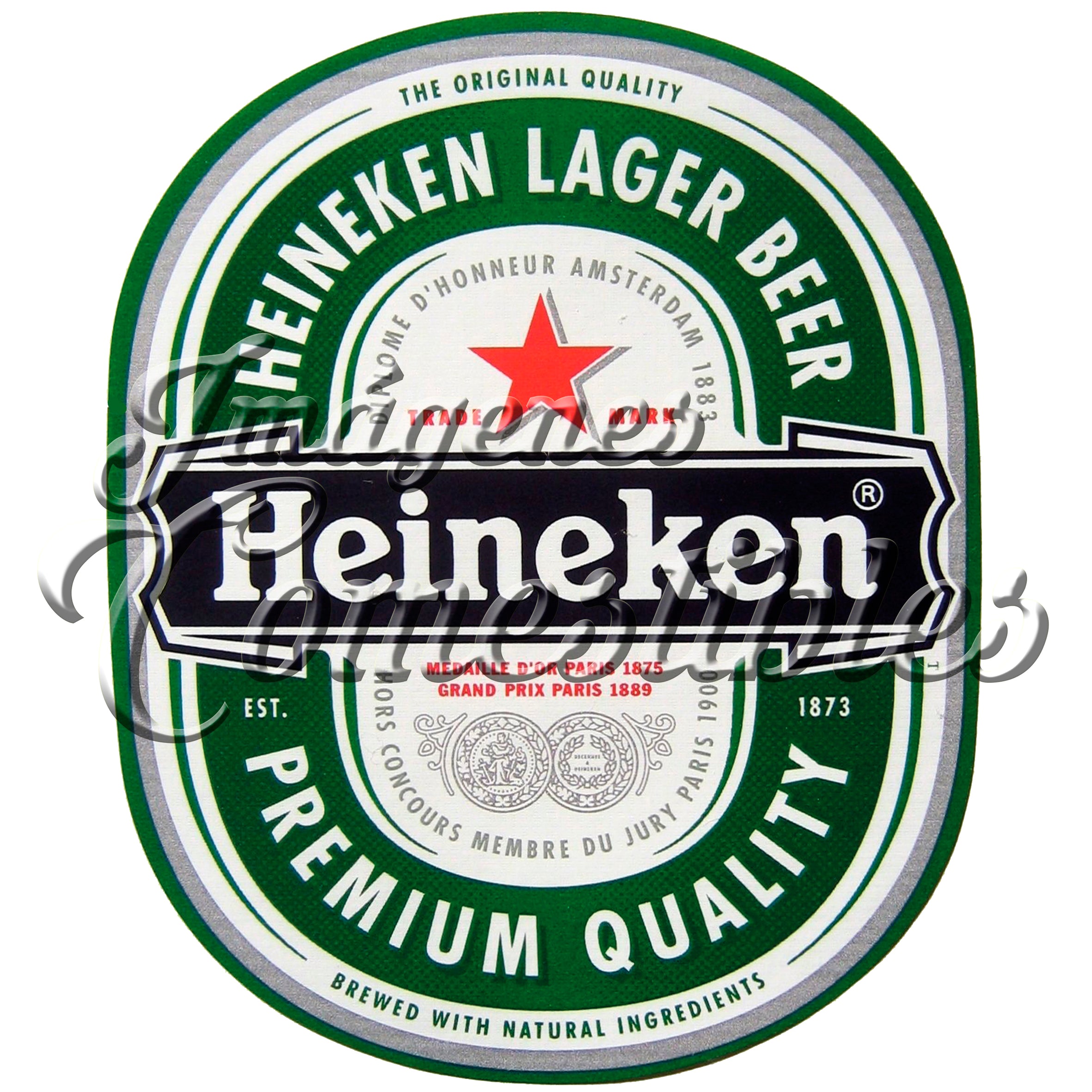 Oblea comestible - Heineken