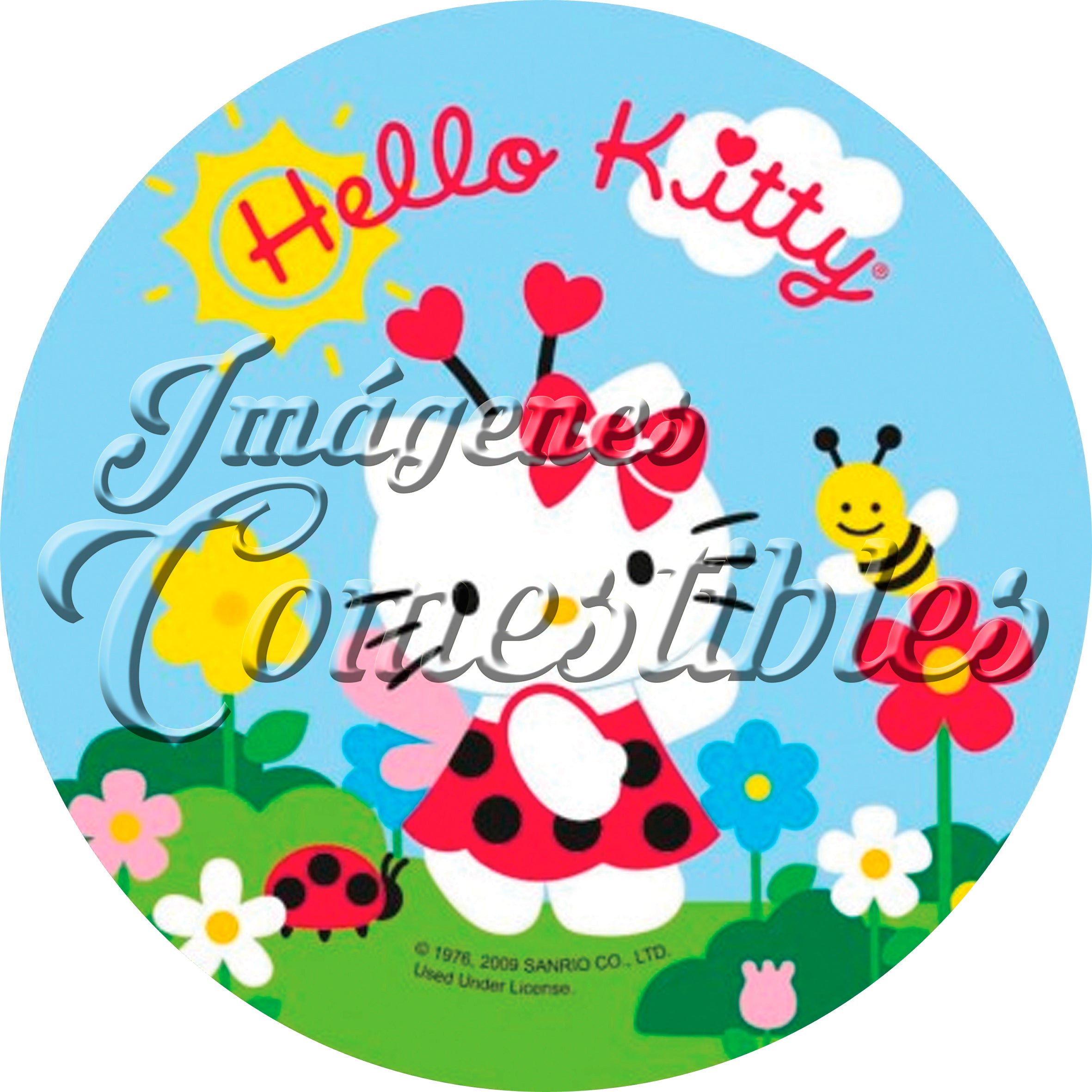 Oblea comestible - Kitty-1