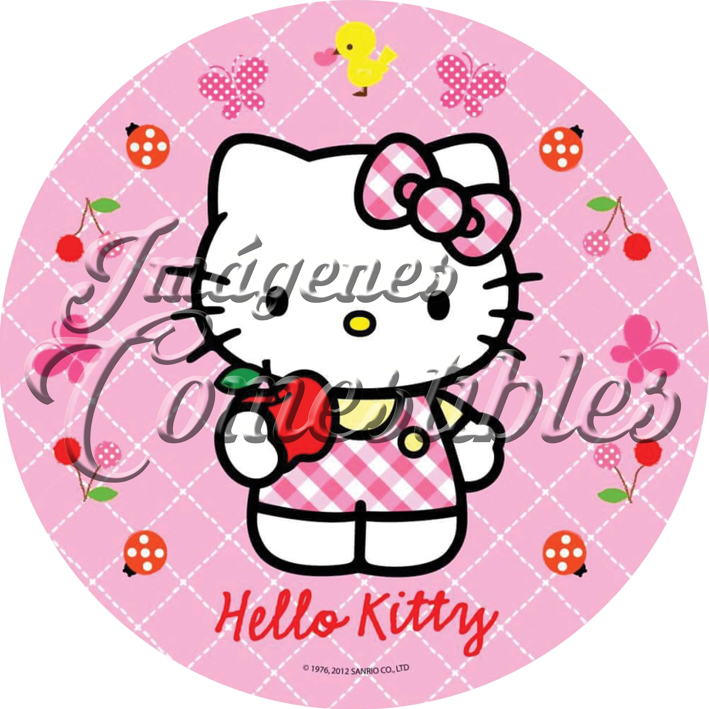 Oblea comestible - Kitty