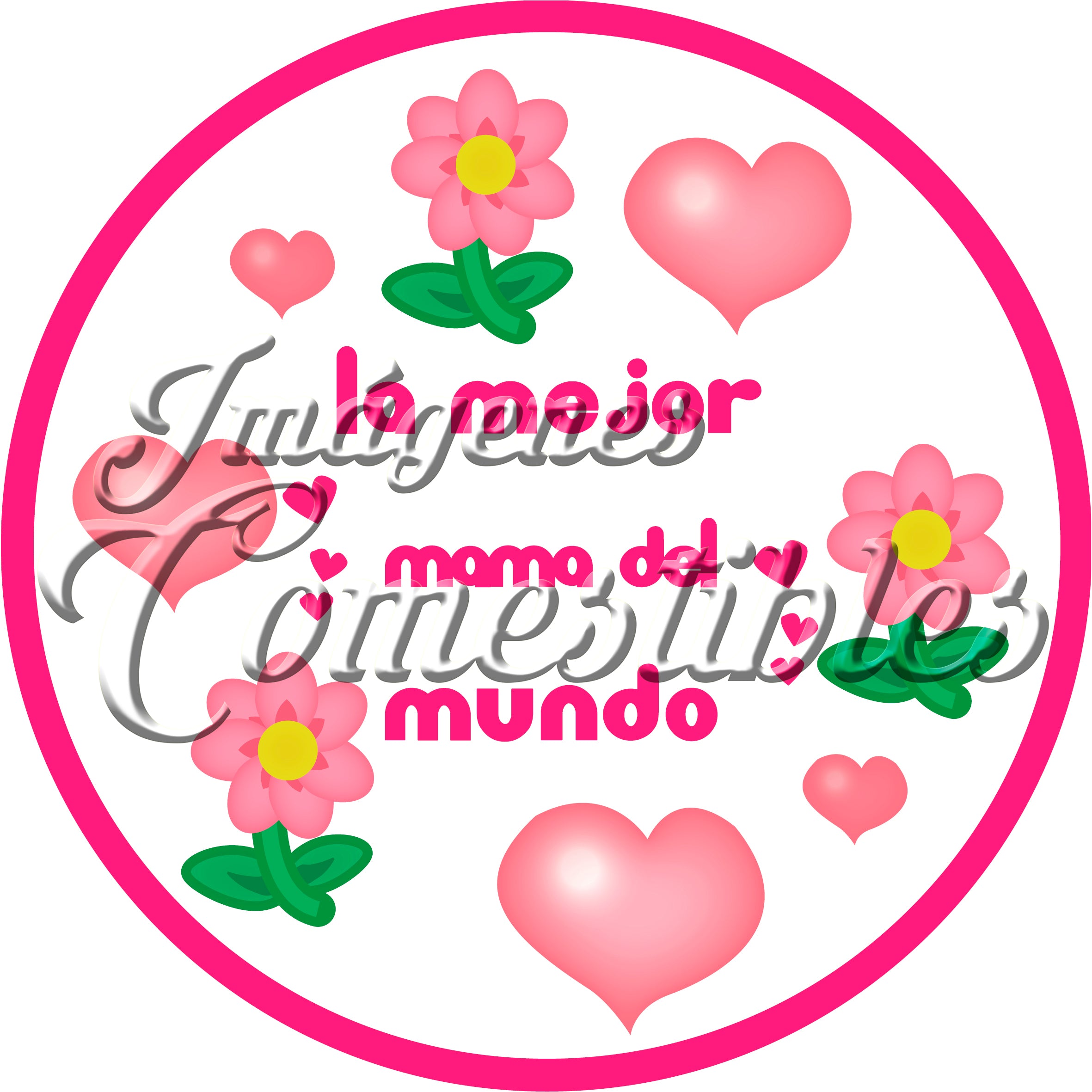 Oblea comestible - Mamá-1