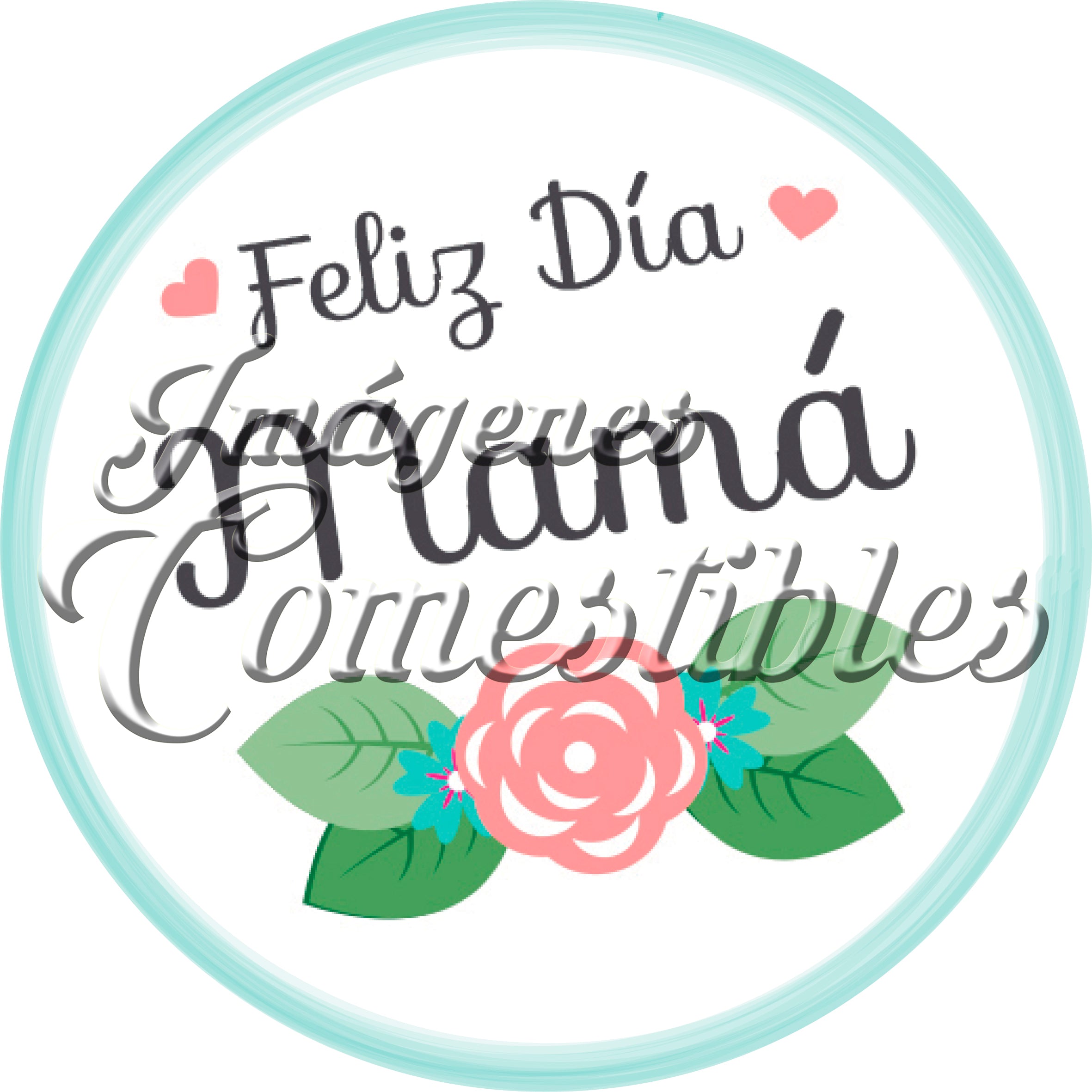 Oblea comestible - Mamá-3