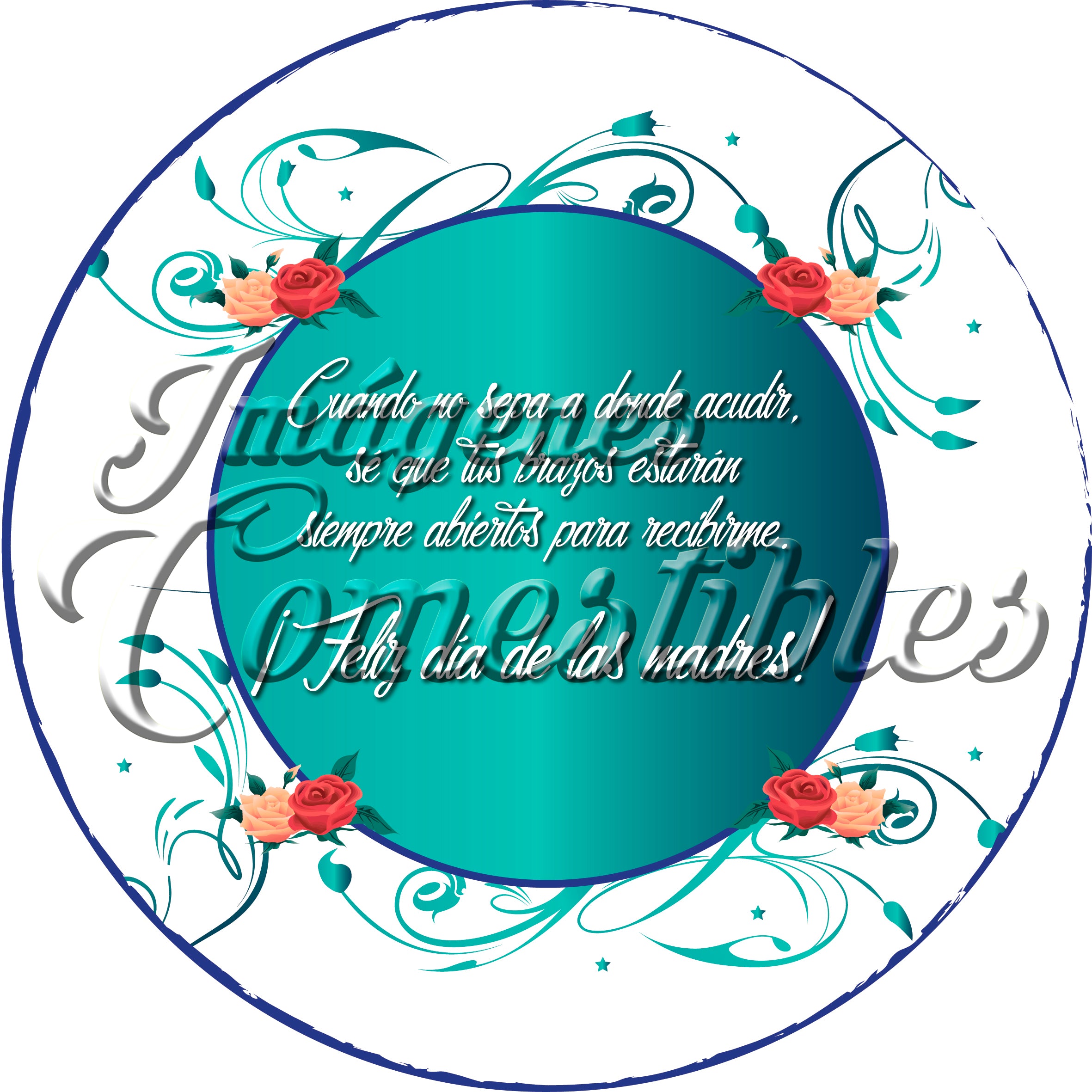 Oblea comestible - Mamá-5