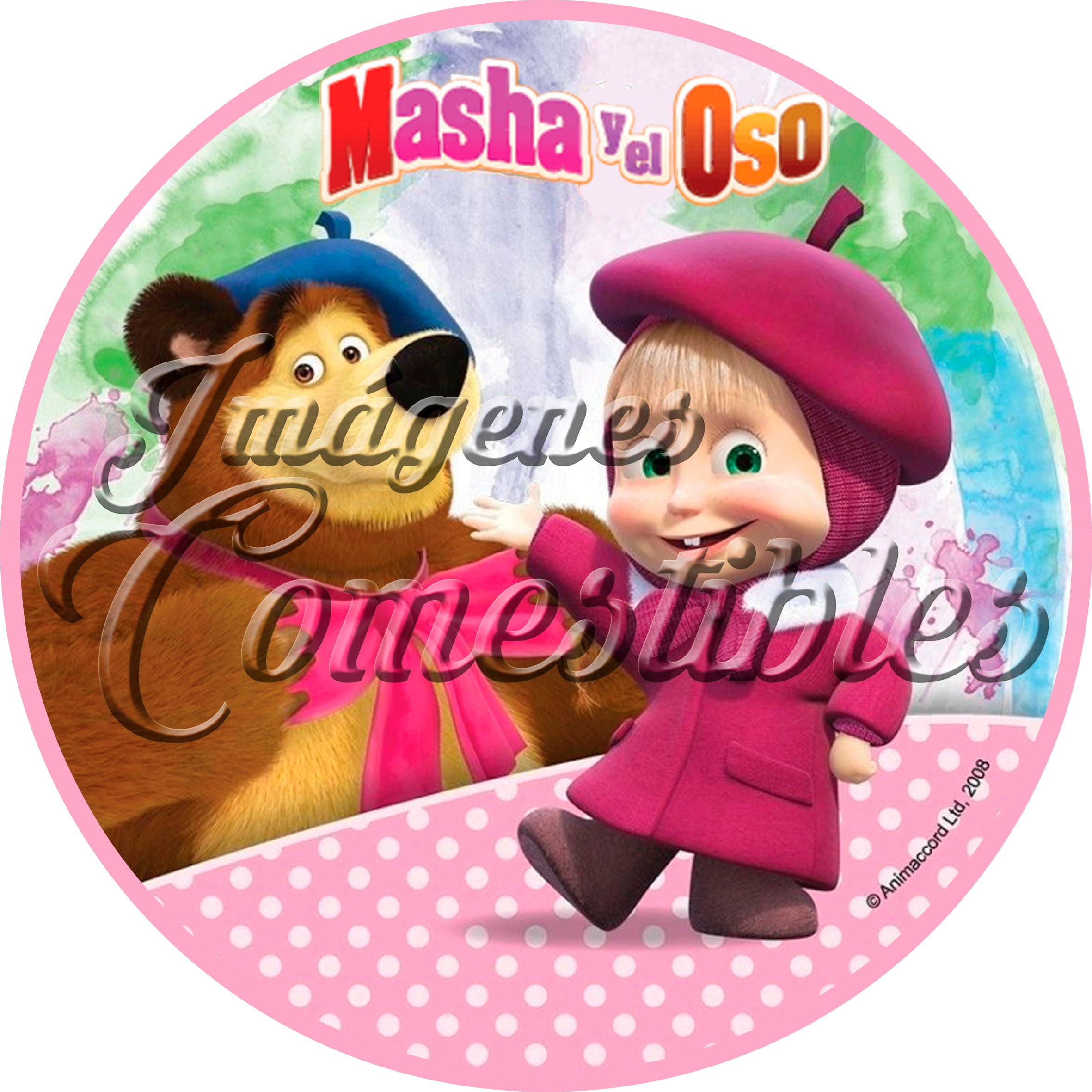 Oblea comestible - Masha-1