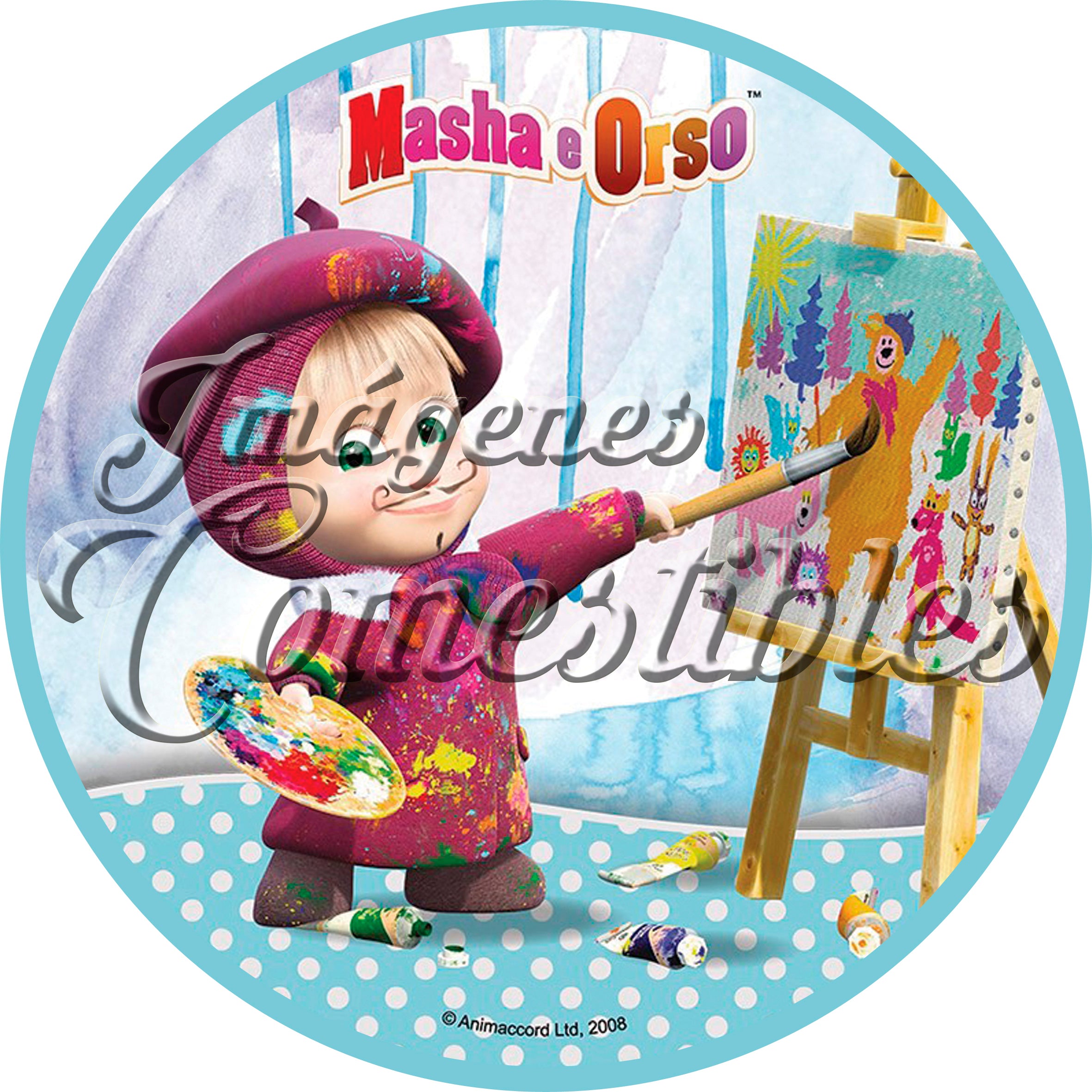 Oblea comestible - Masha-3