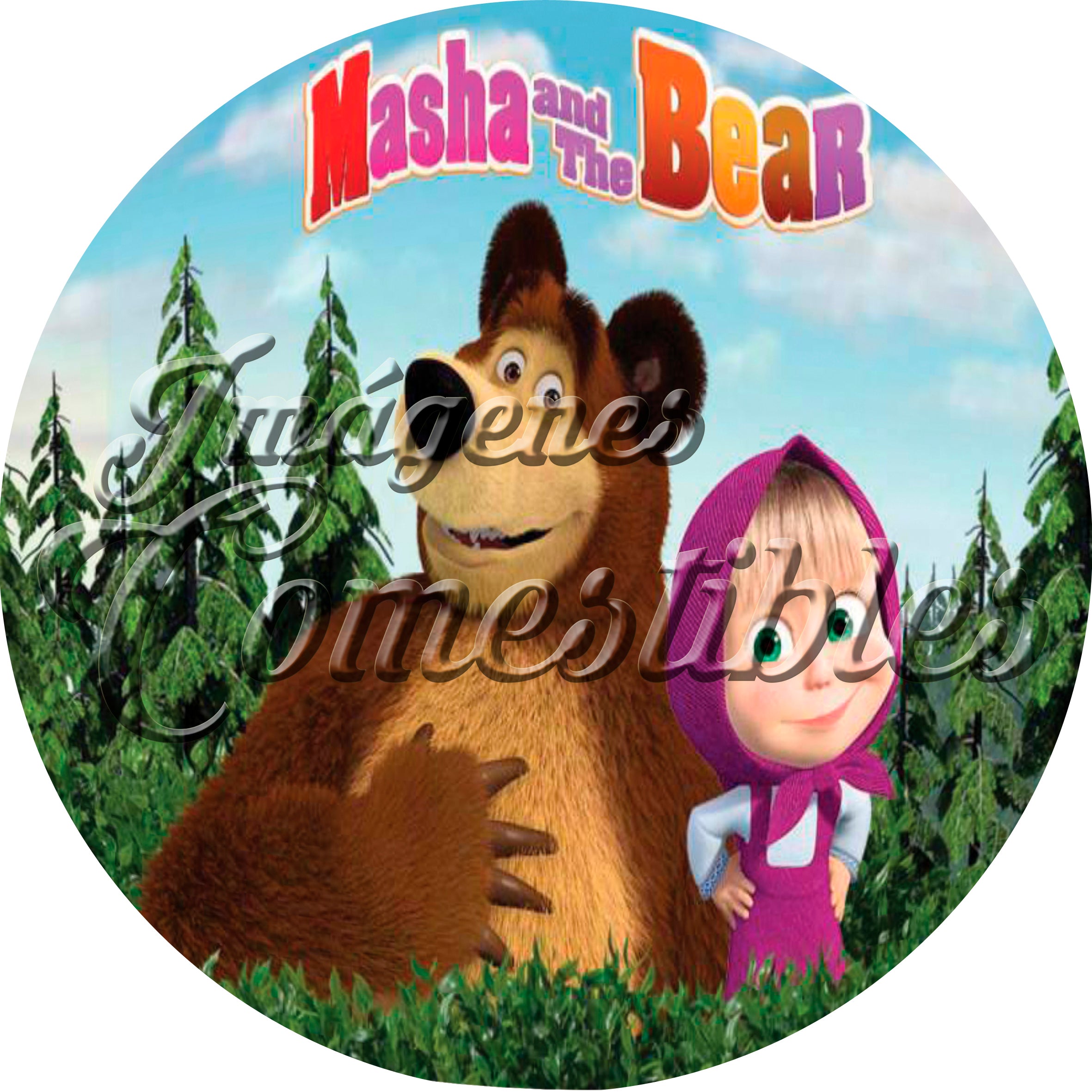 Oblea comestible - Masha-8