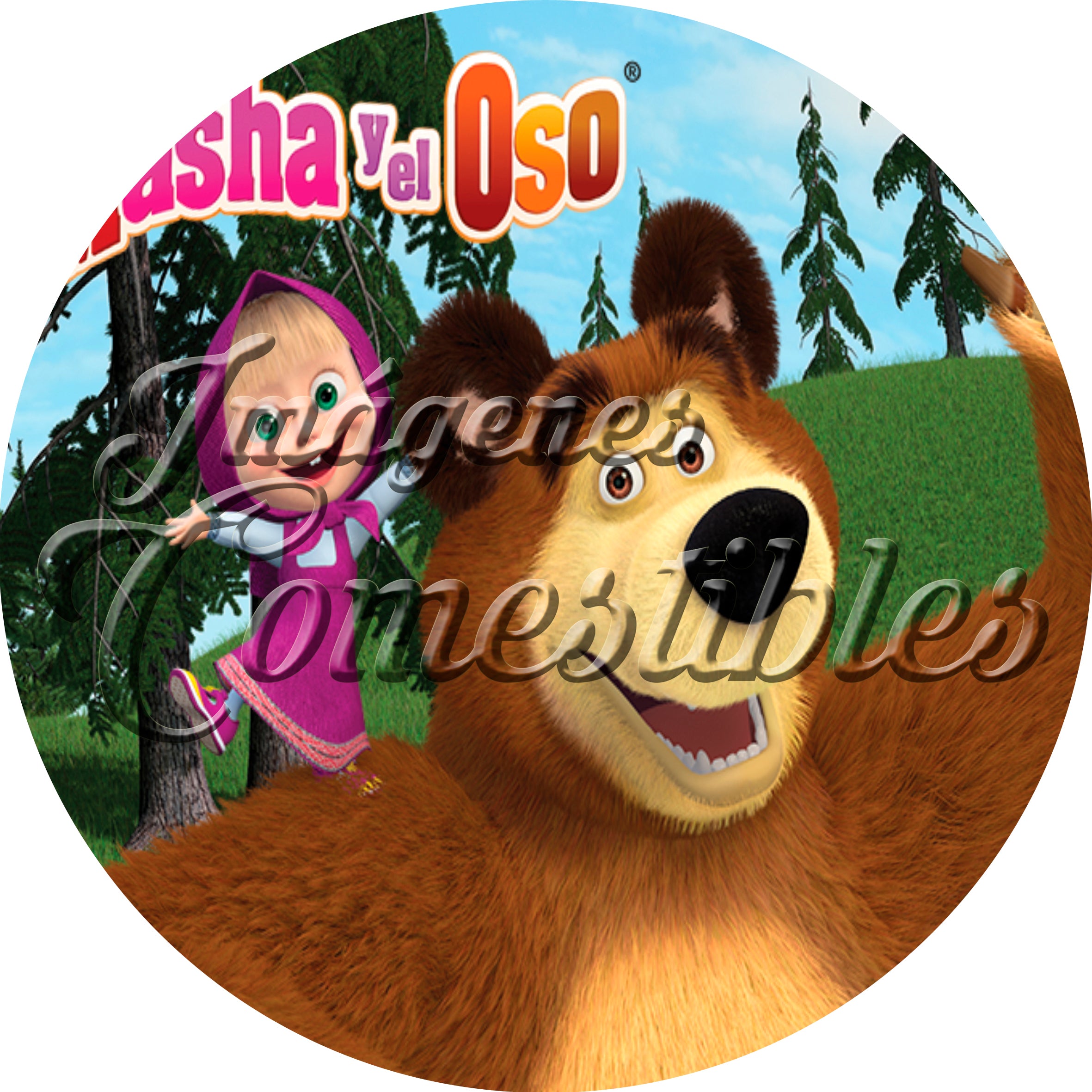 Oblea comestible - Masha-9