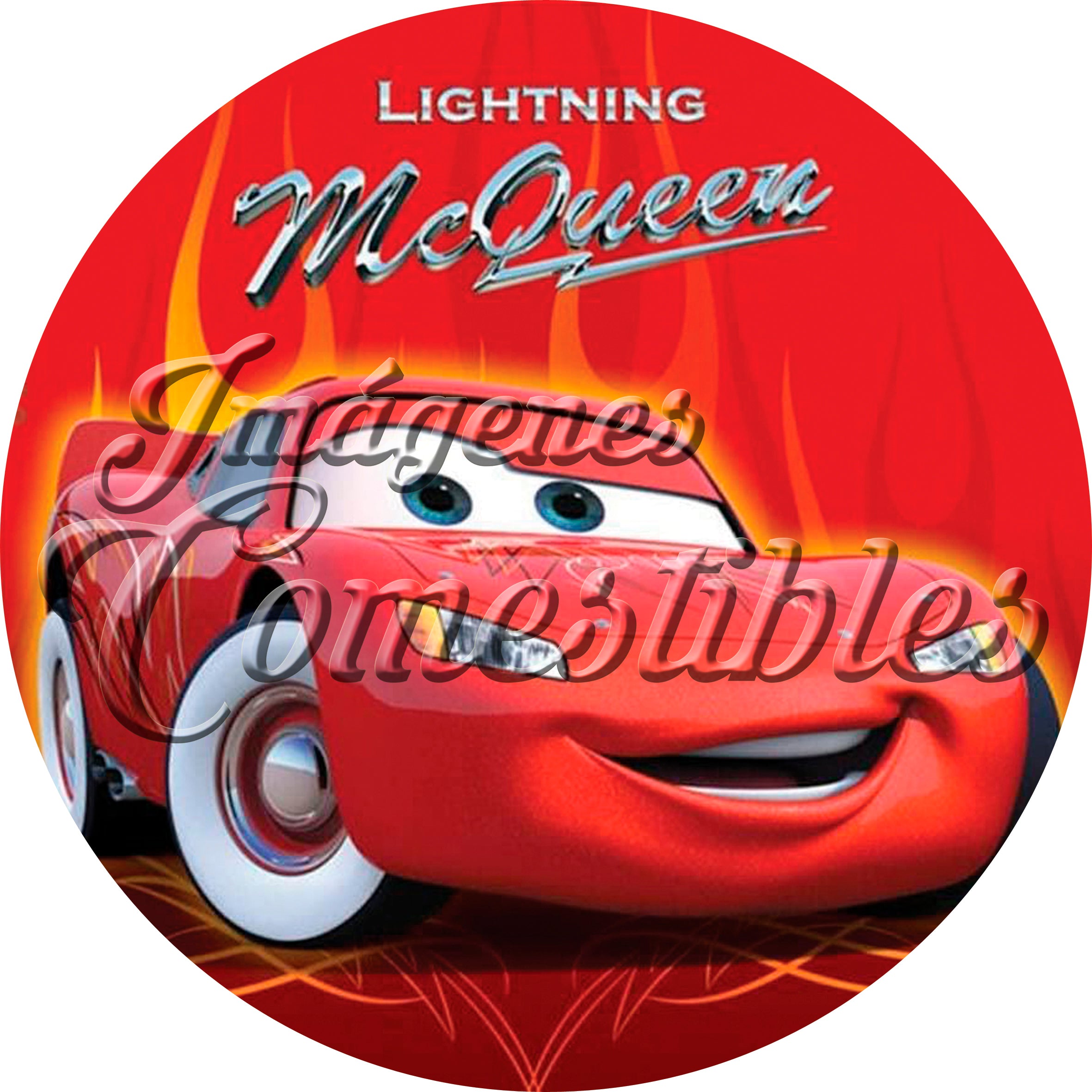 Oblea comestible - Mcqueen-1