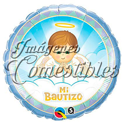 Oblea comestible - Bautizo niño-5