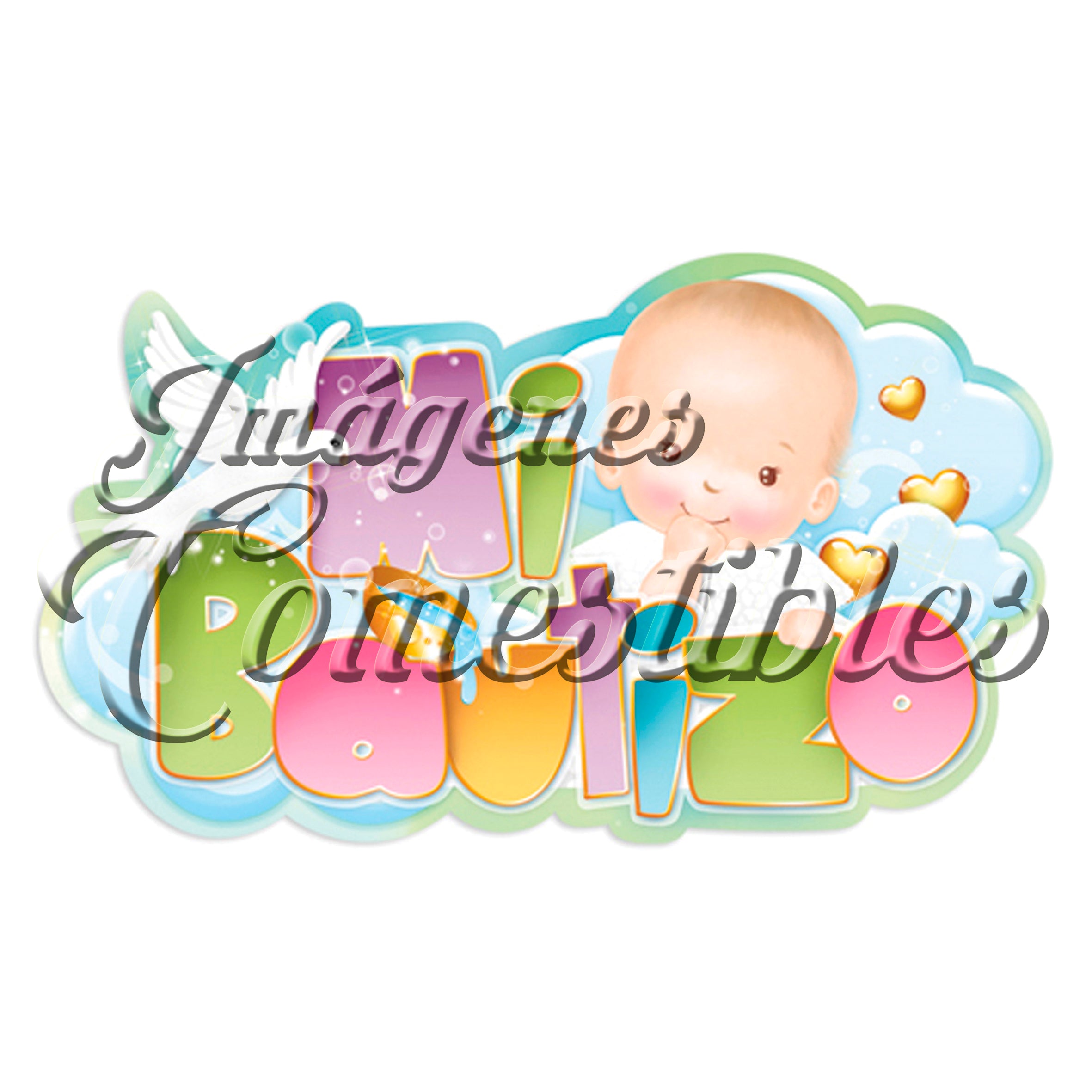 Oblea comestible - MI Bautizo