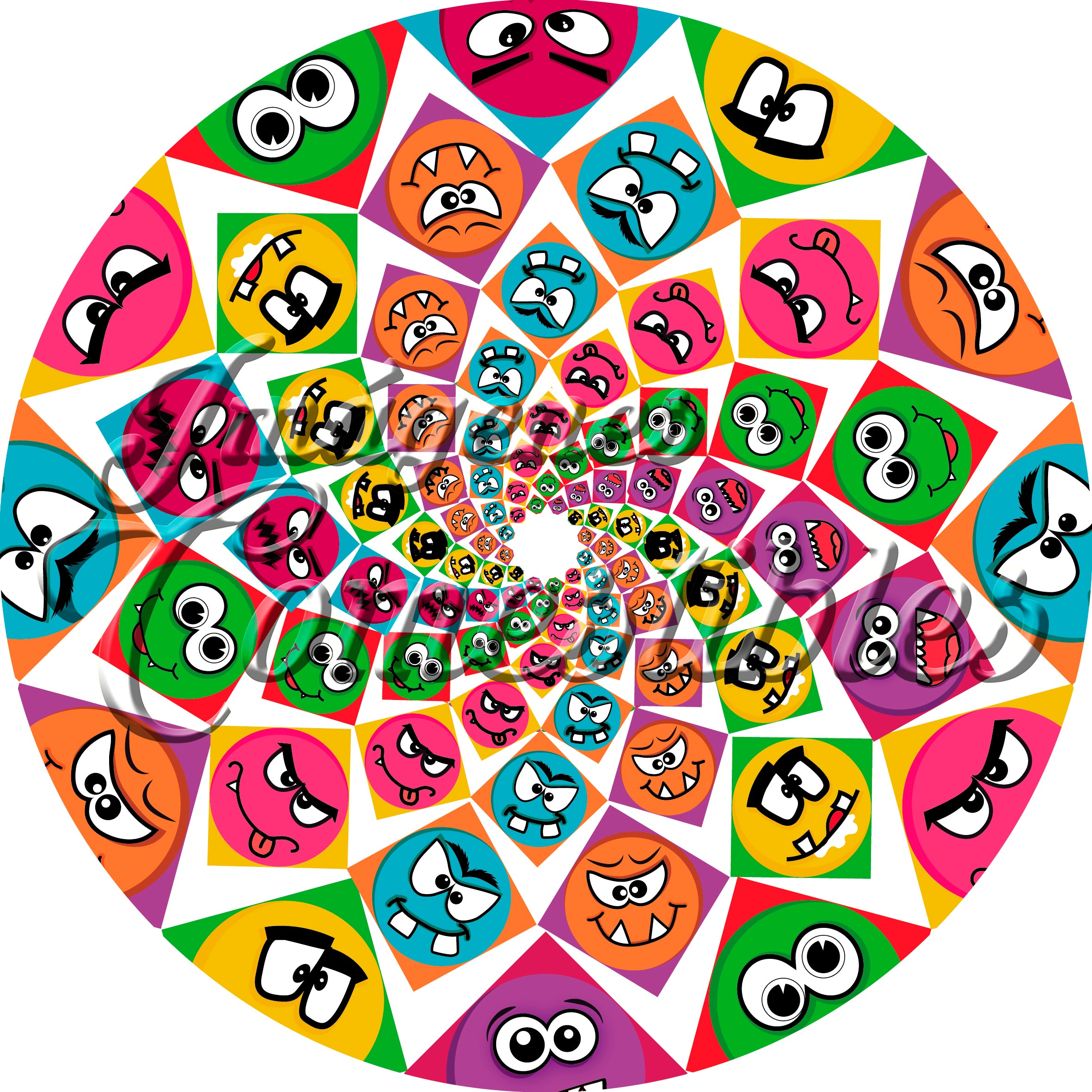 Oblea comestible - Monstruositos