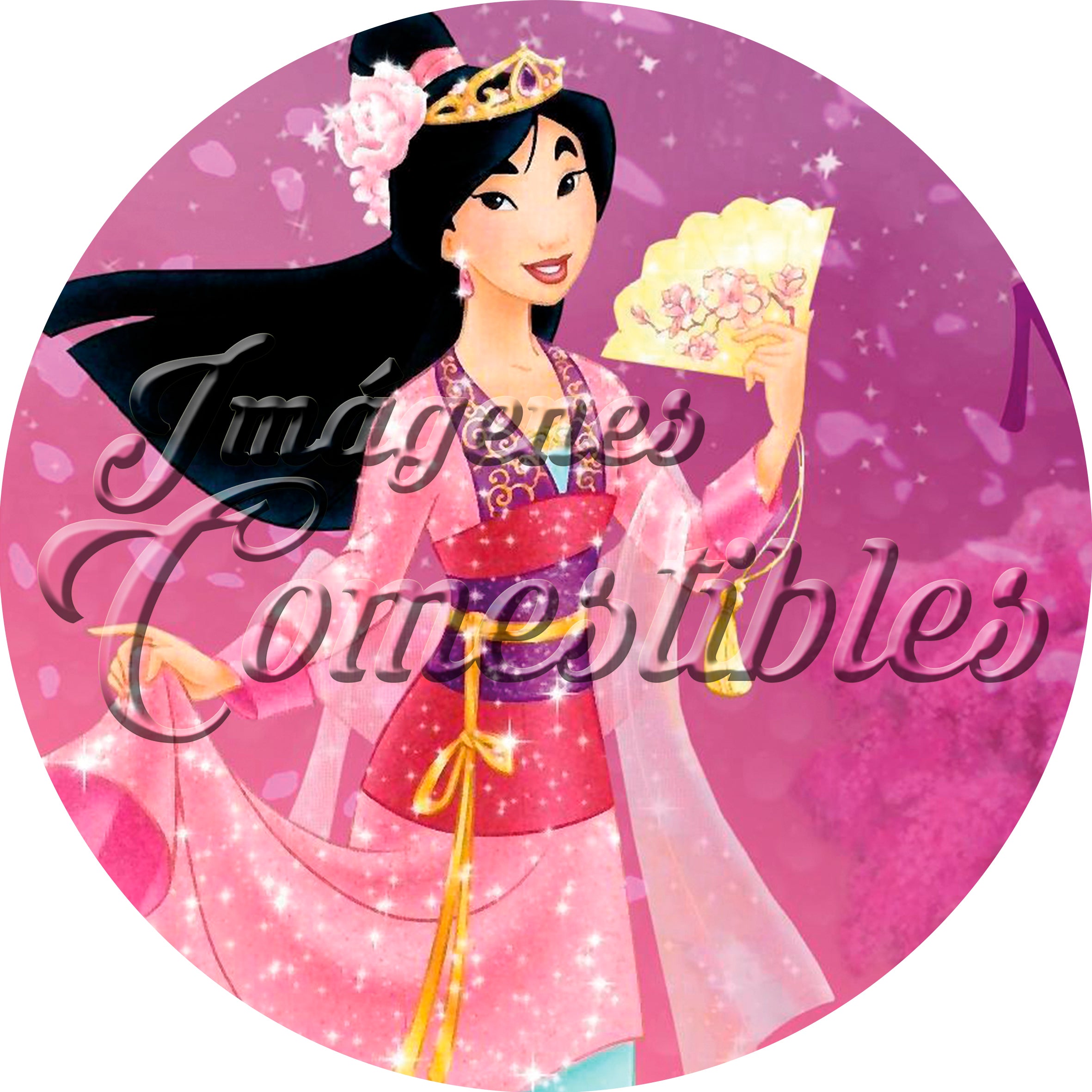 Oblea comestible - Mulan-2
