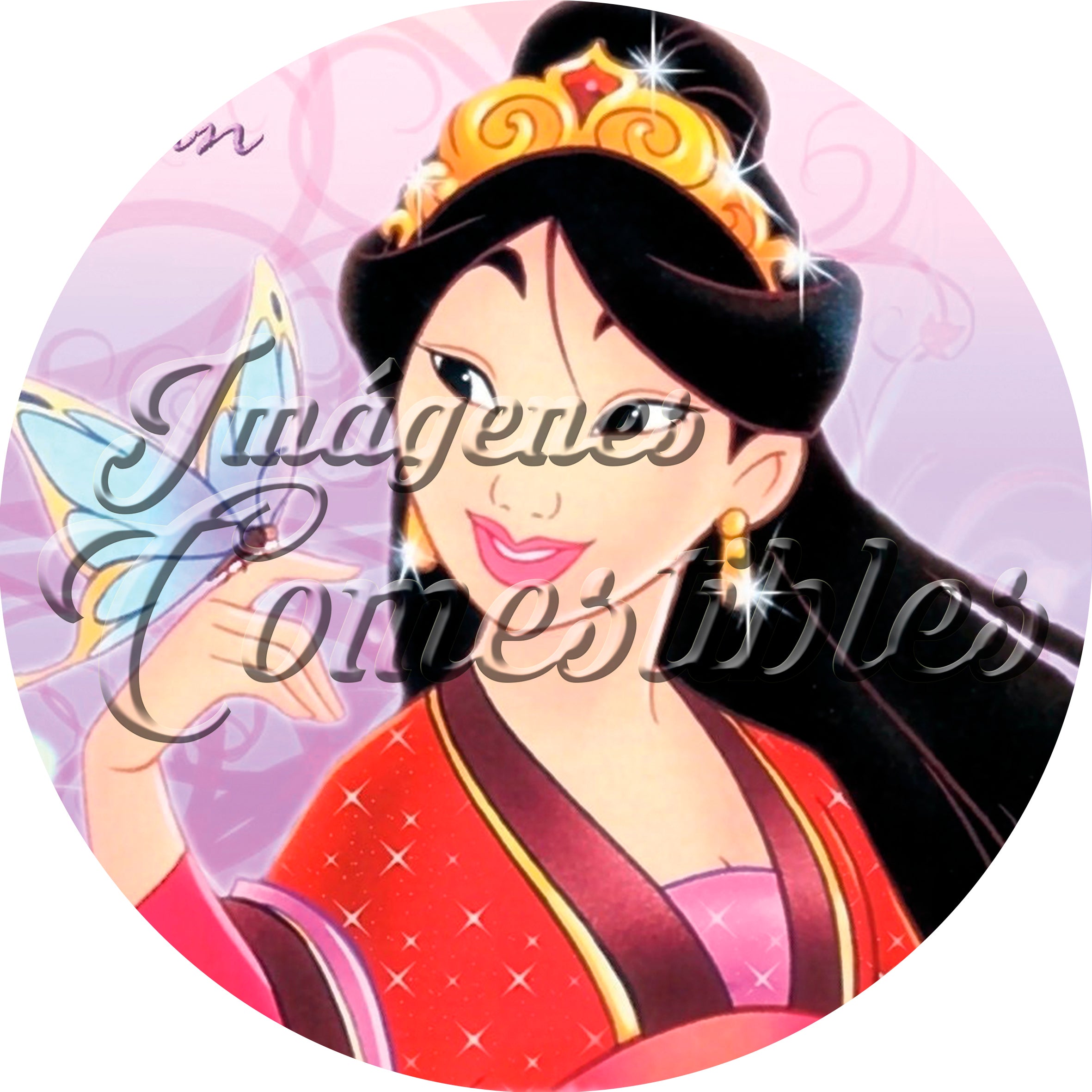 Oblea comestible - Mulan-4