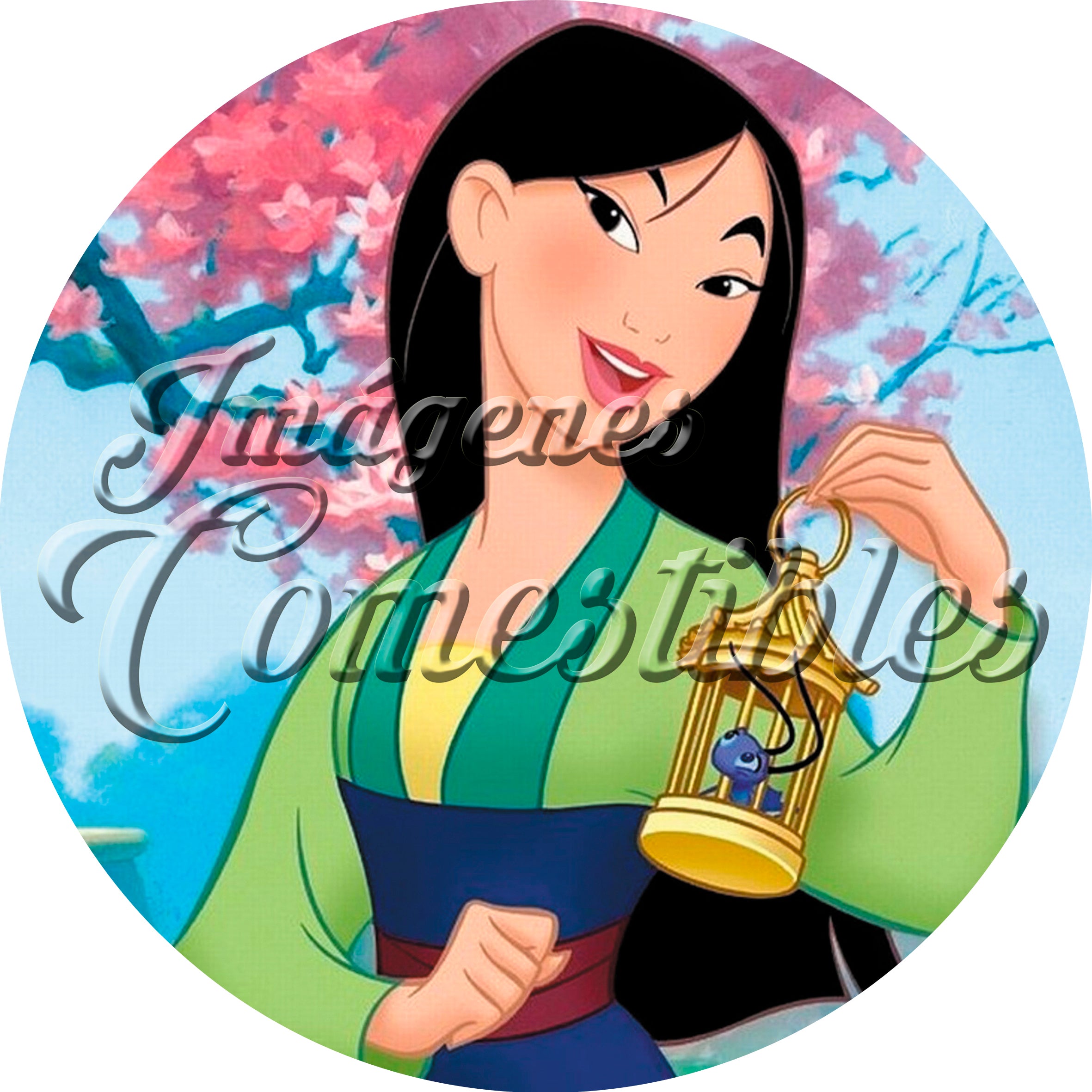 Oblea comestible - Mulan