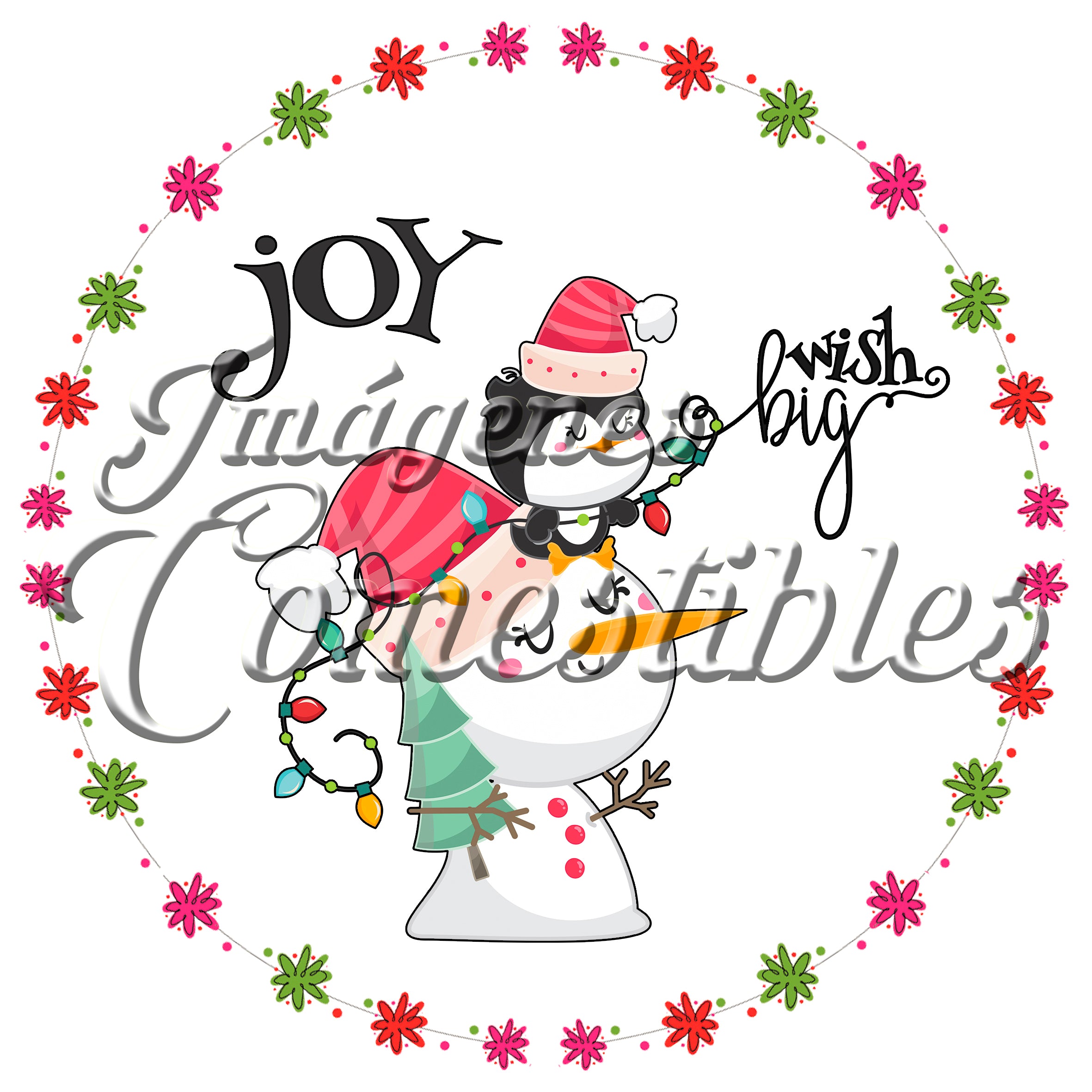 Oblea comestible - Navidad-1