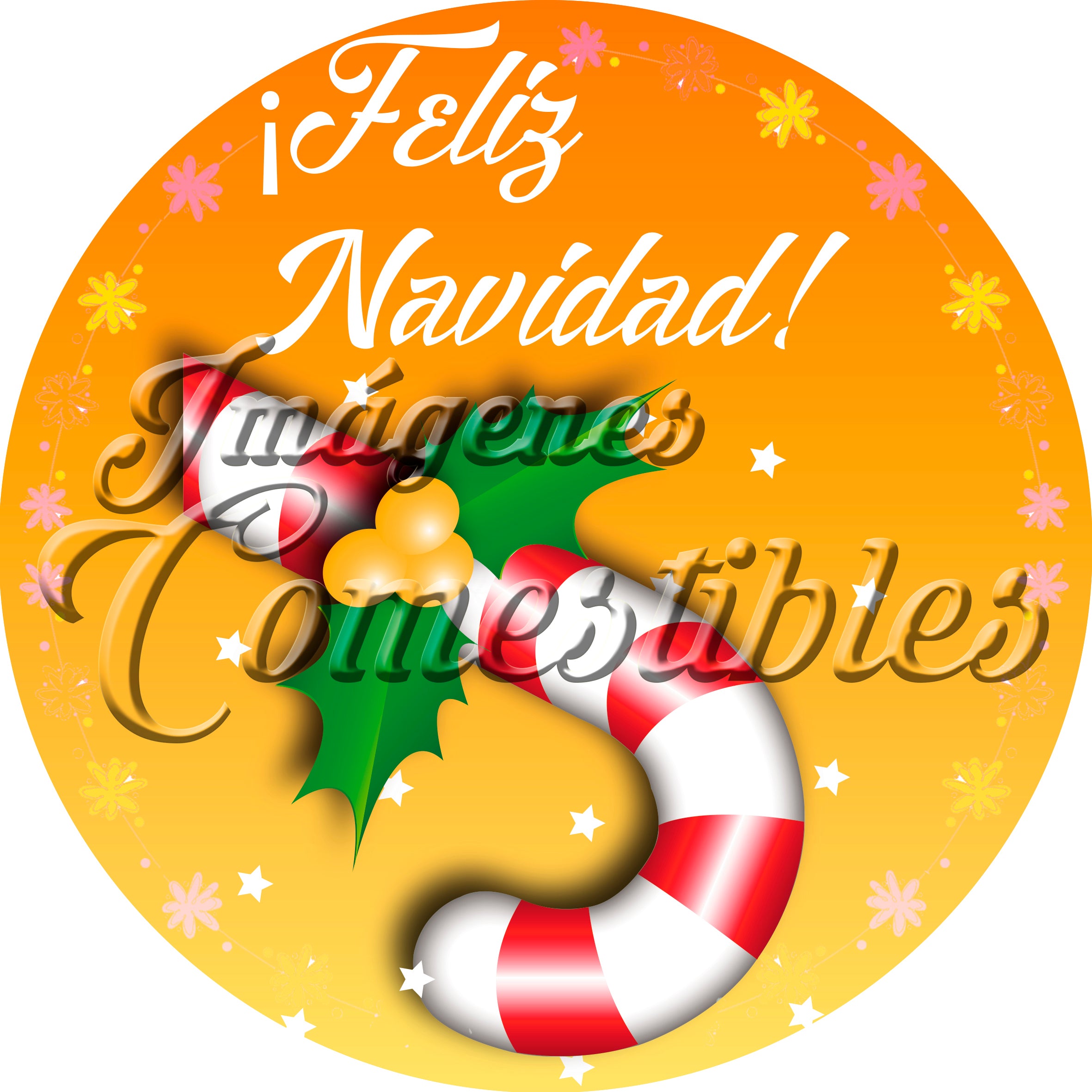 Oblea comestible - Navidad-2