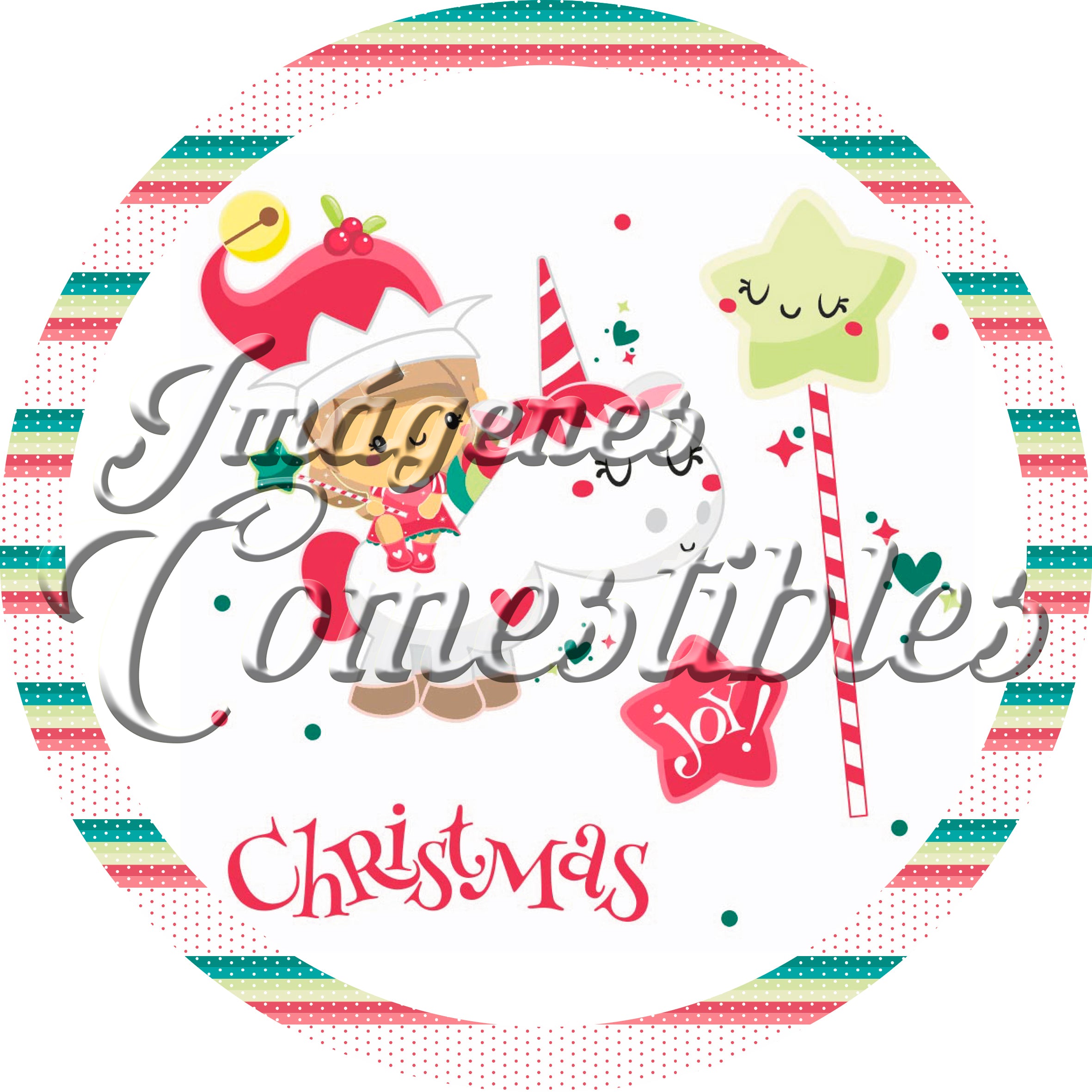 Oblea comestible - Navidad-3