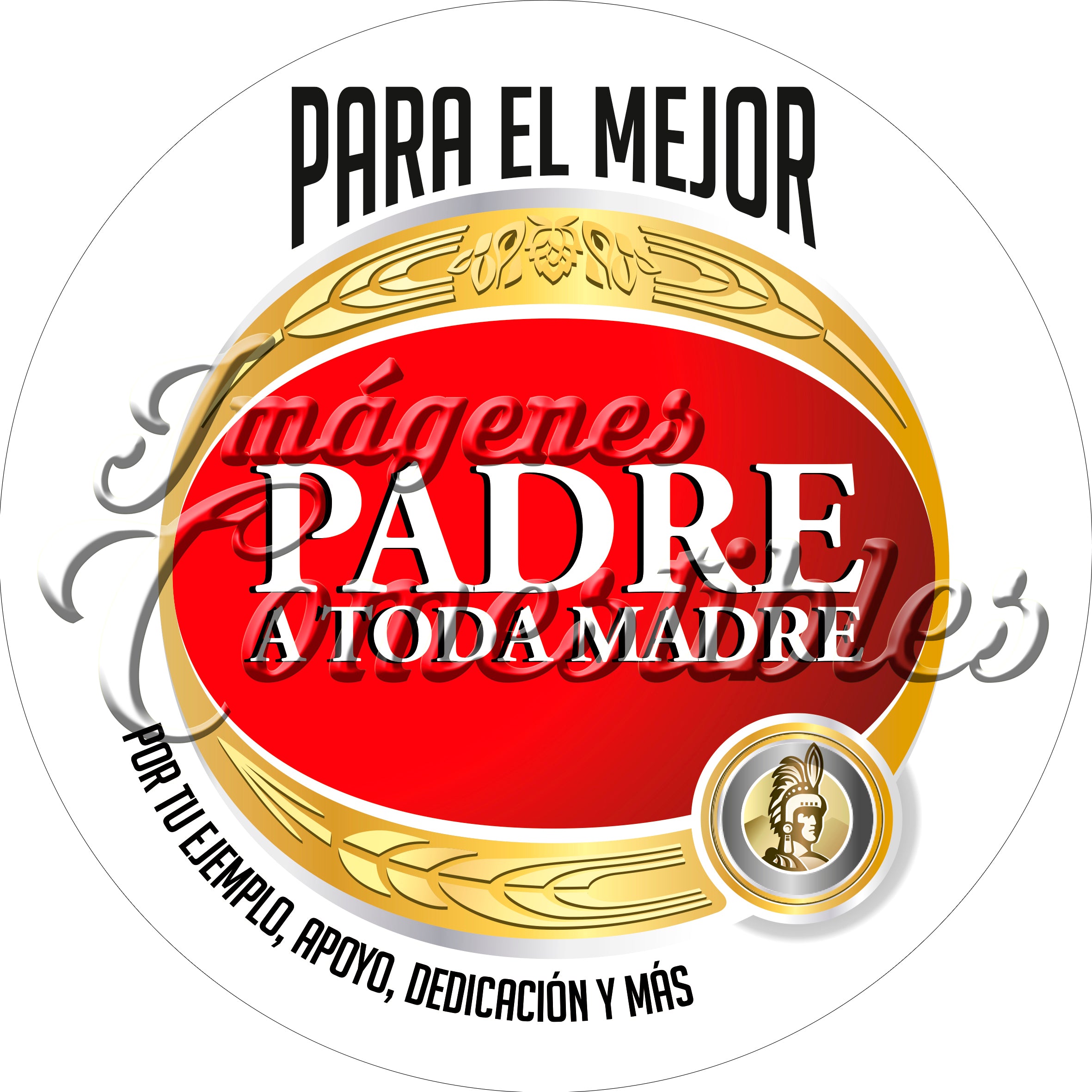 Oblea comestible - Papá cerveza-3