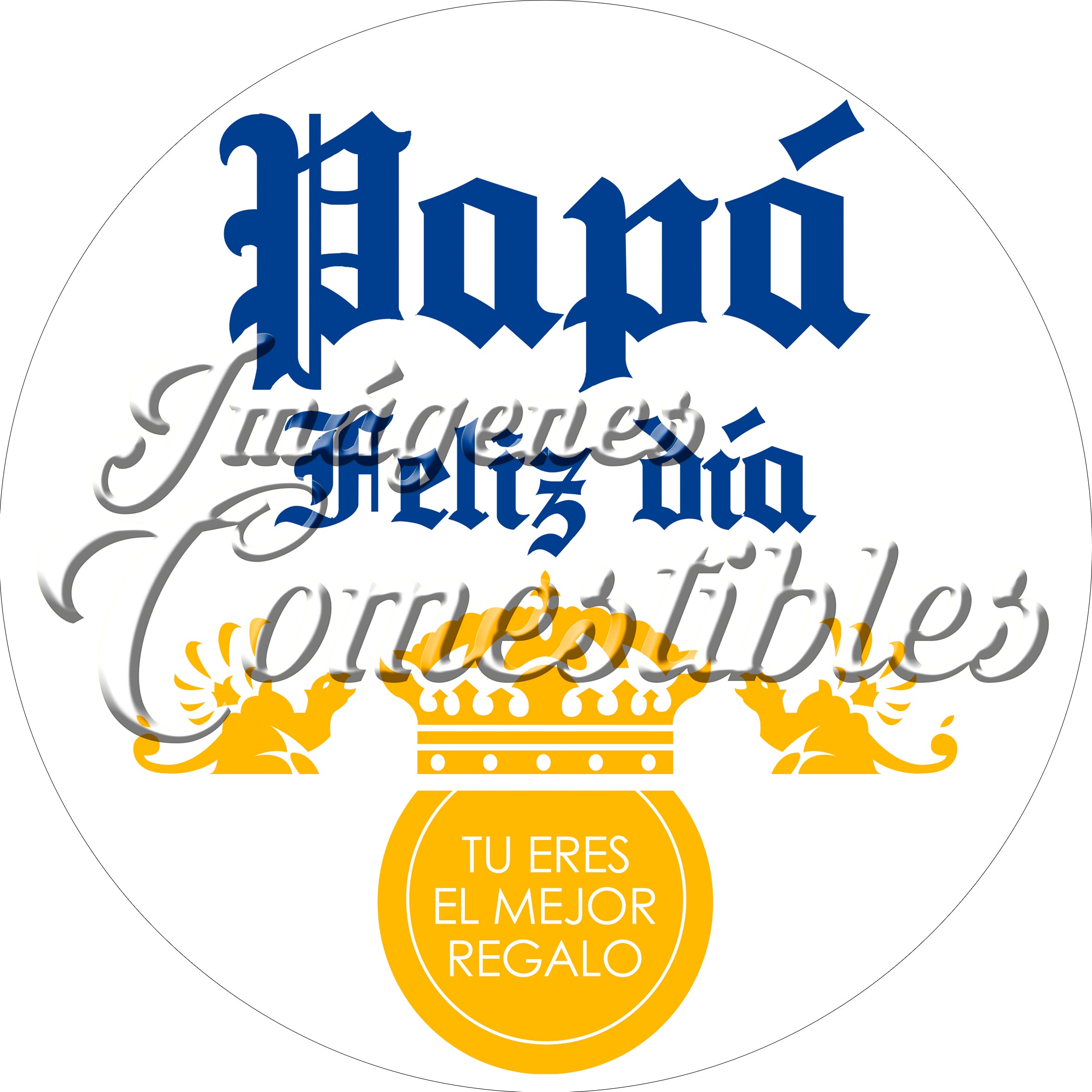 Oblea comestible - Papá cerveza-6