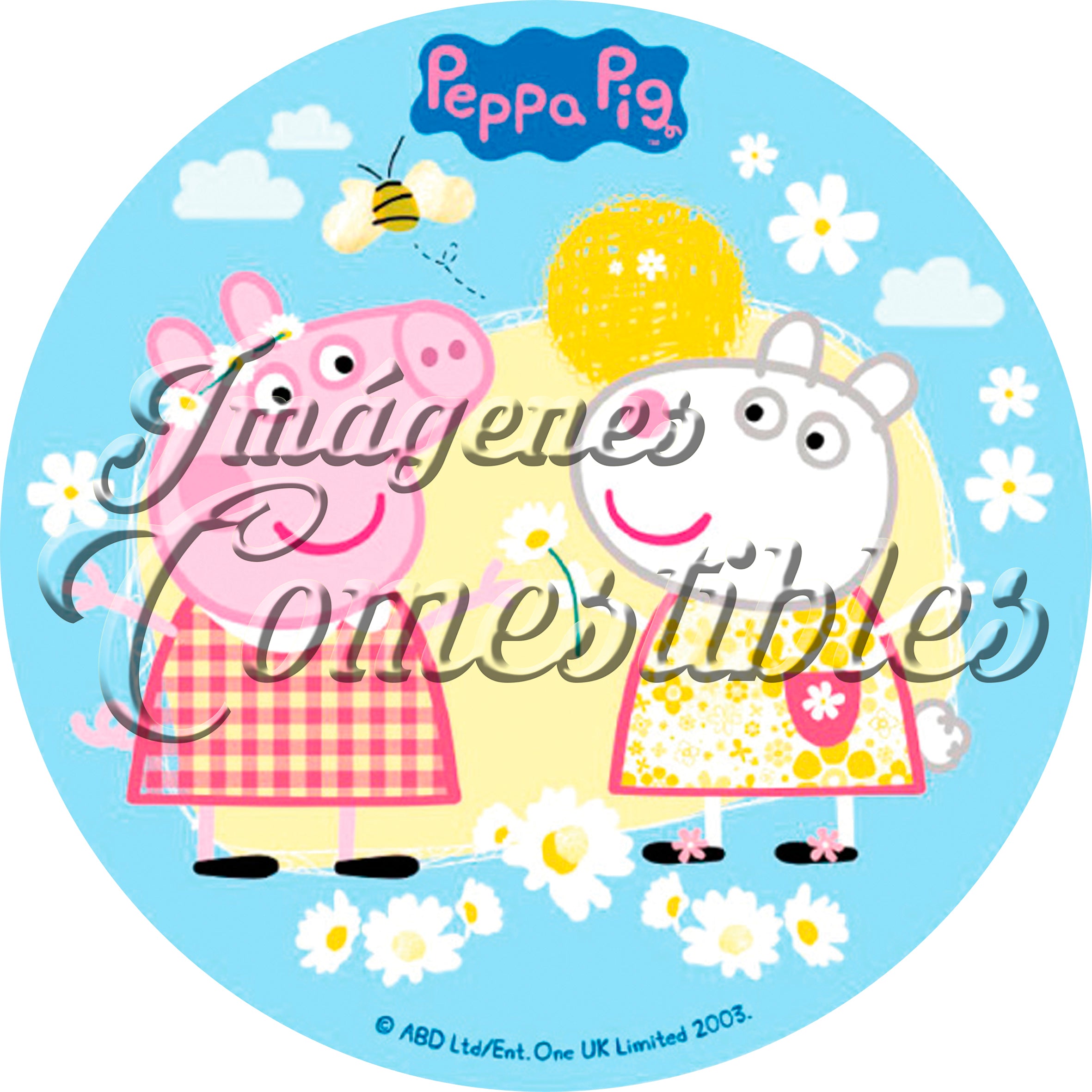 Oblea comestible - Peppa pig-5