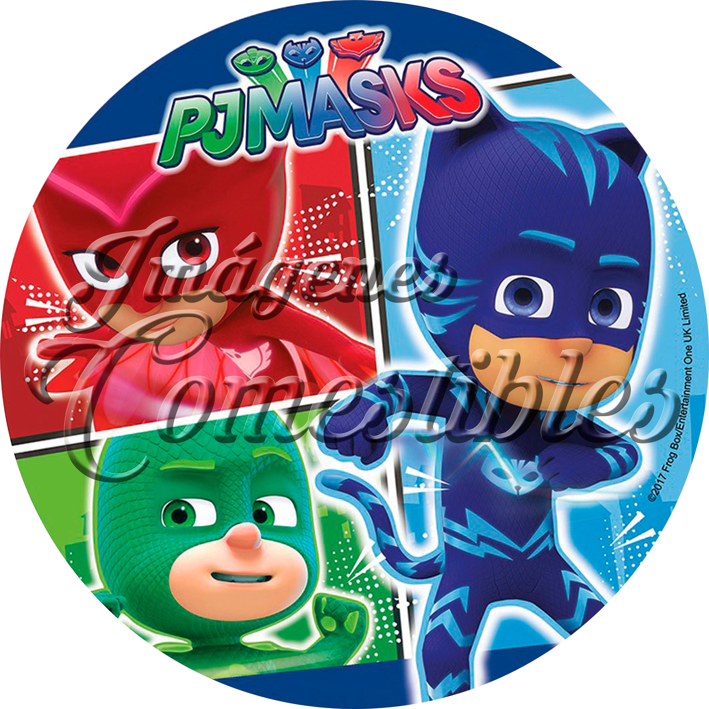 Oblea comestible - PJ mask