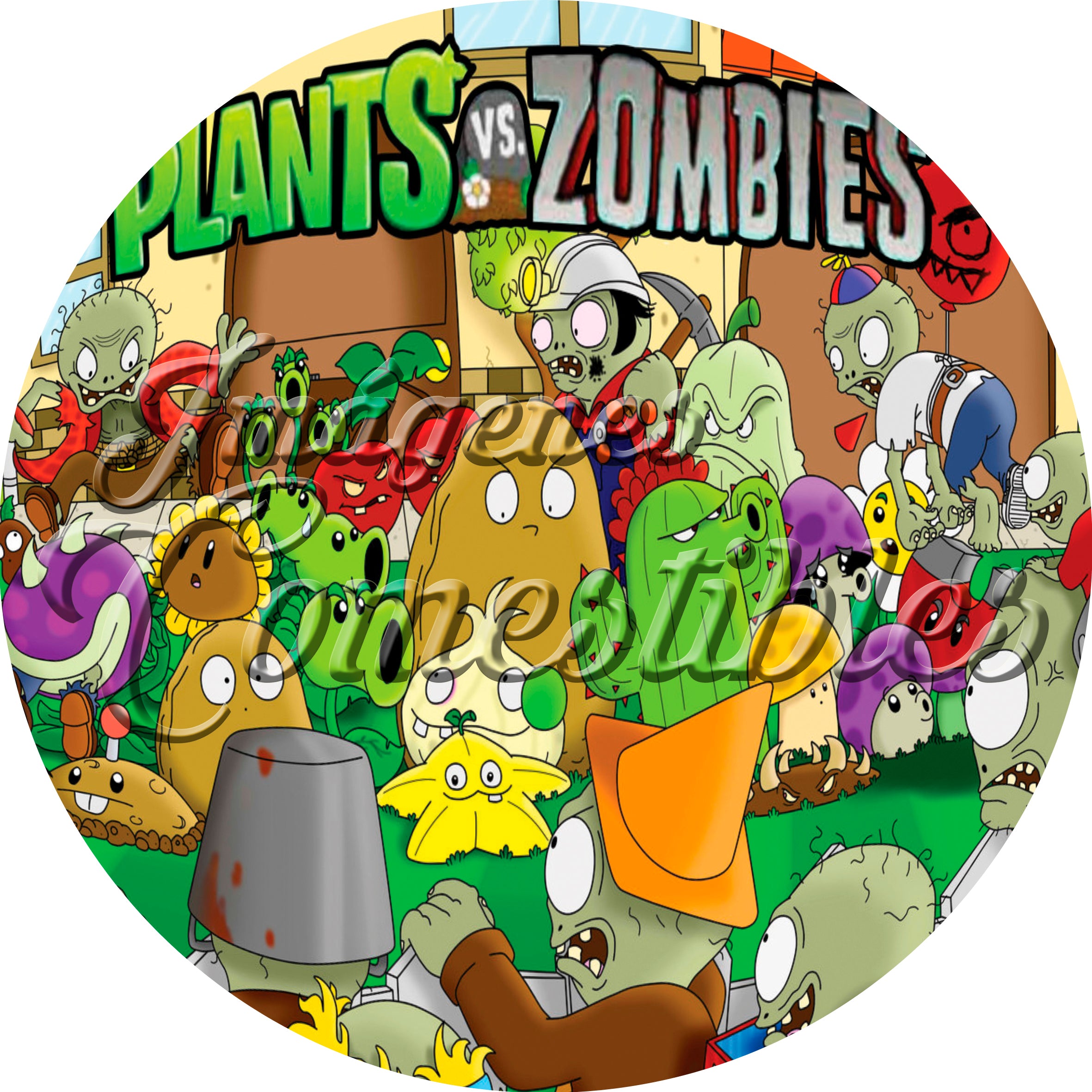 Oblea comestible - Plants vs zombies-2