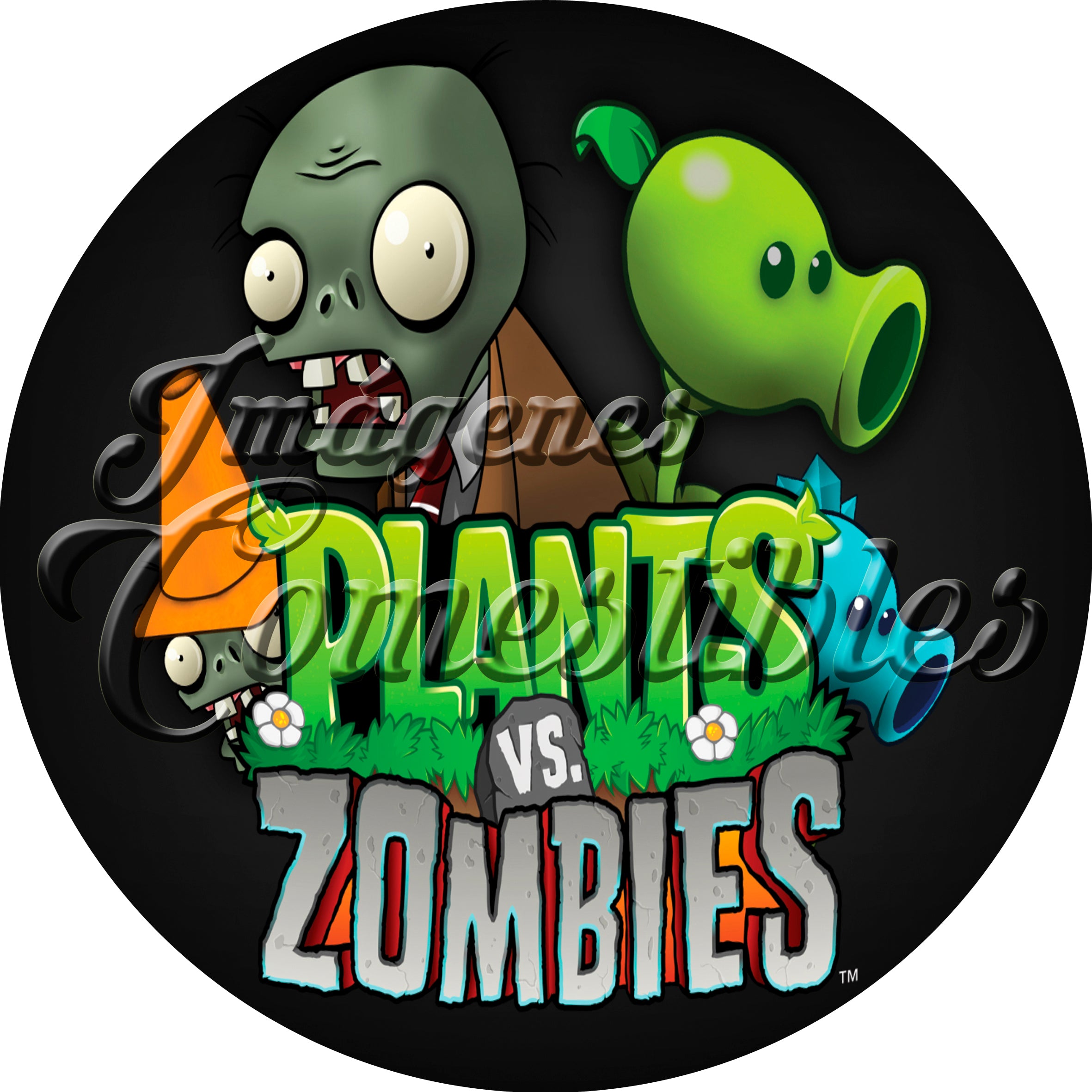 Oblea comestible - Plants vs zombies-3