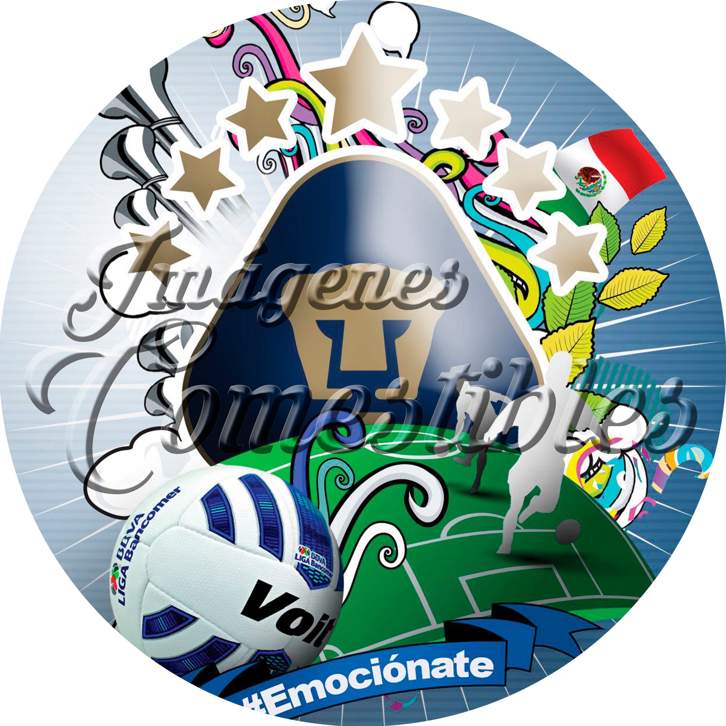 Oblea comestible - Pumas-4