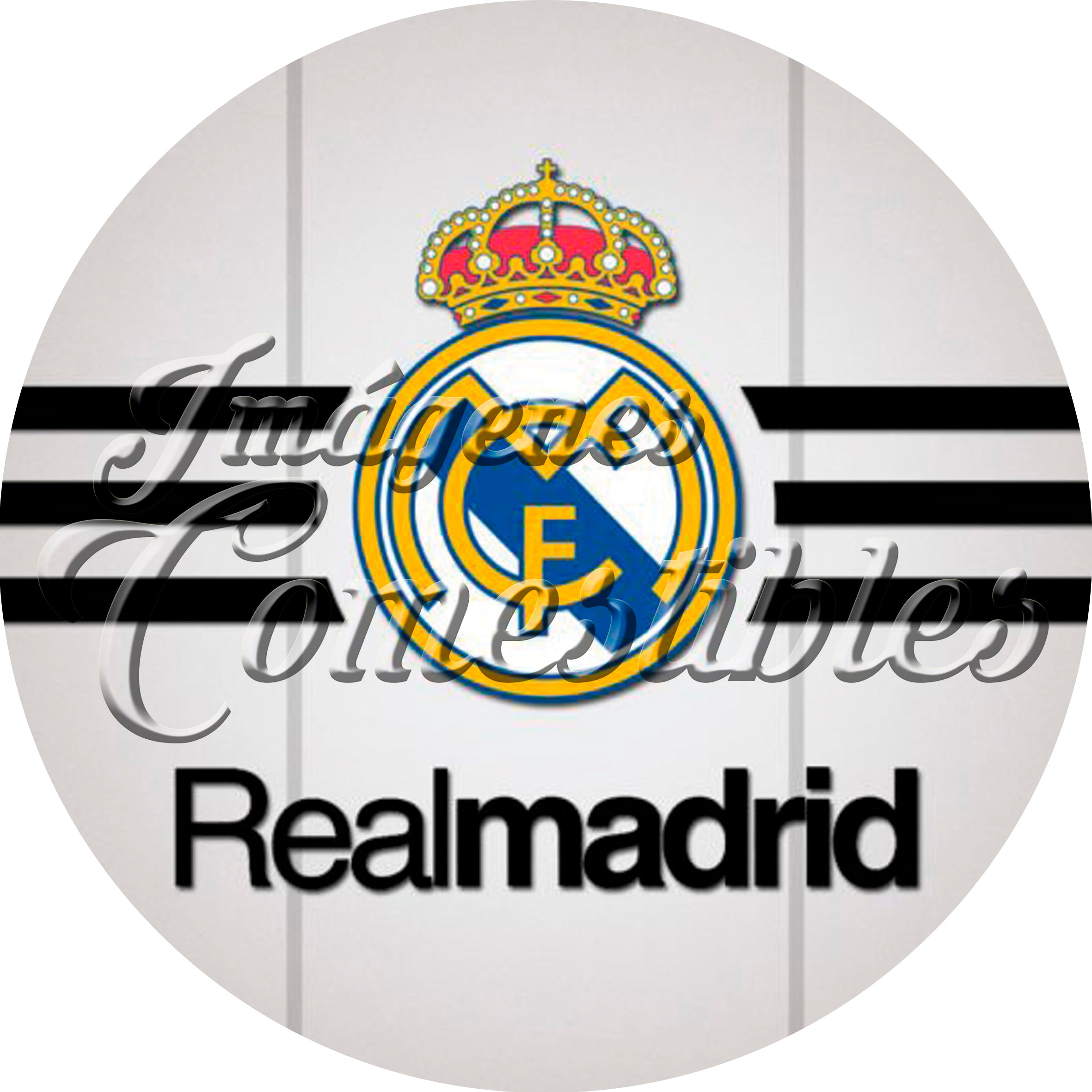 Oblea comestible - Real Madrid-2