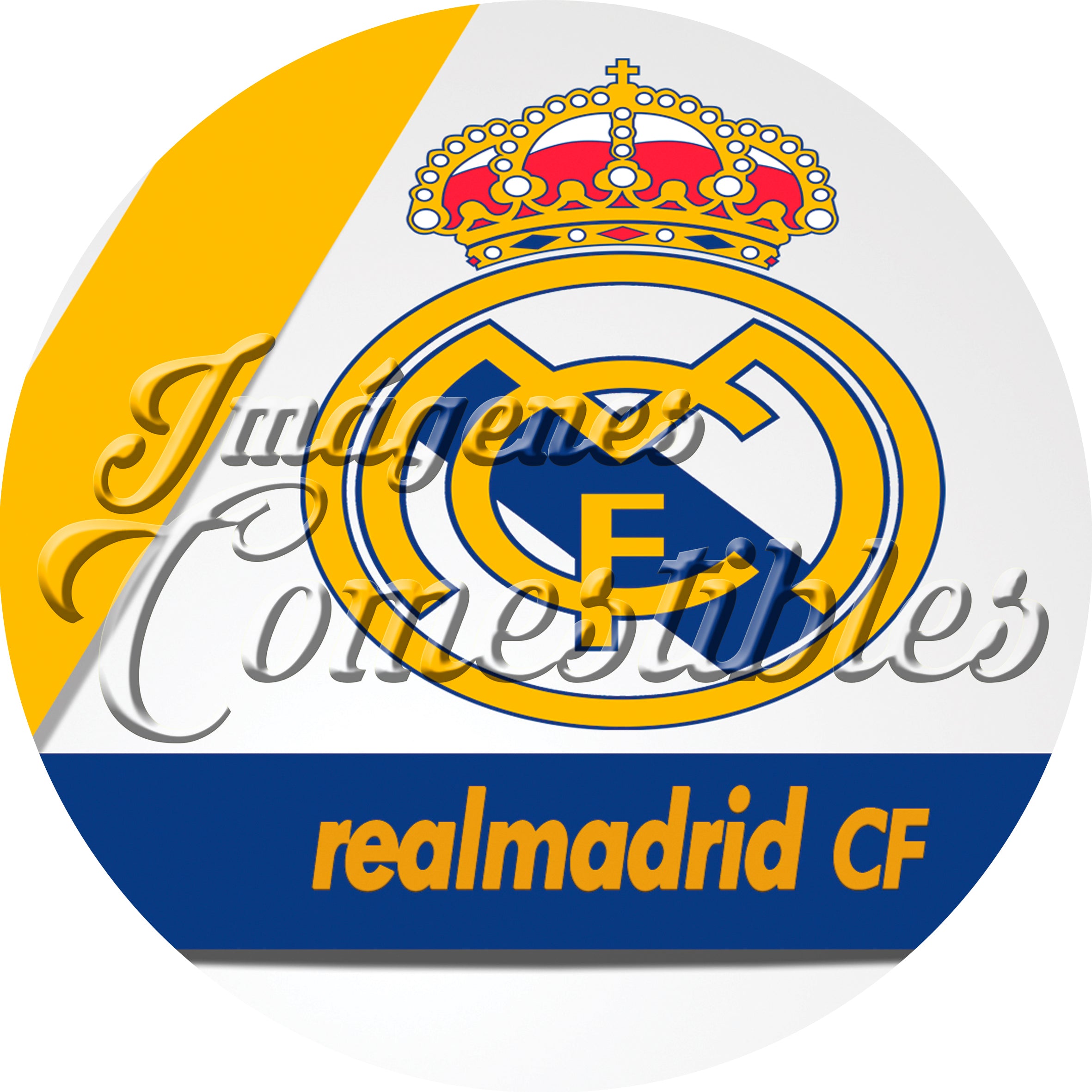 Oblea comestible - Real Madrid-3
