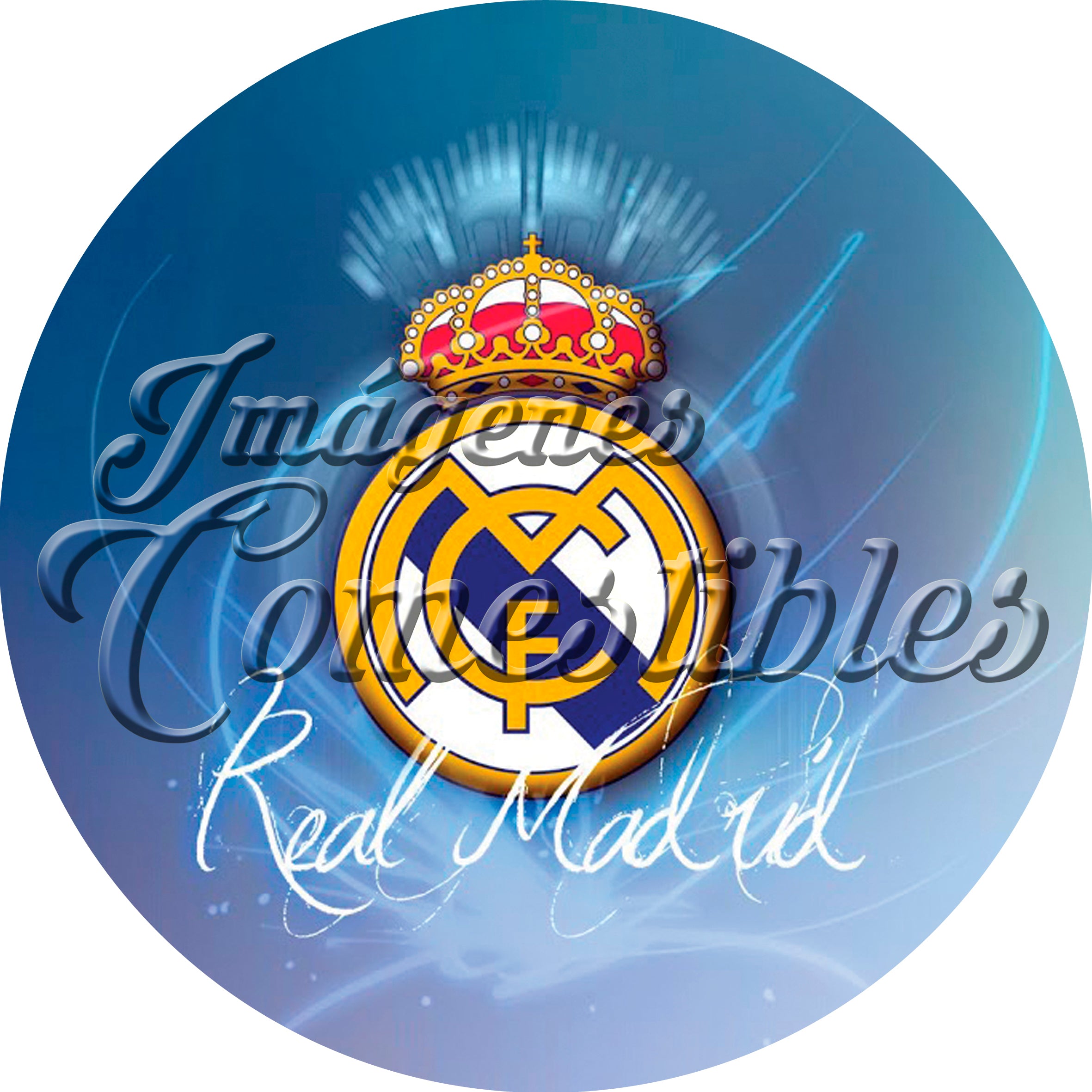 Oblea comestible - Real Madrid-4
