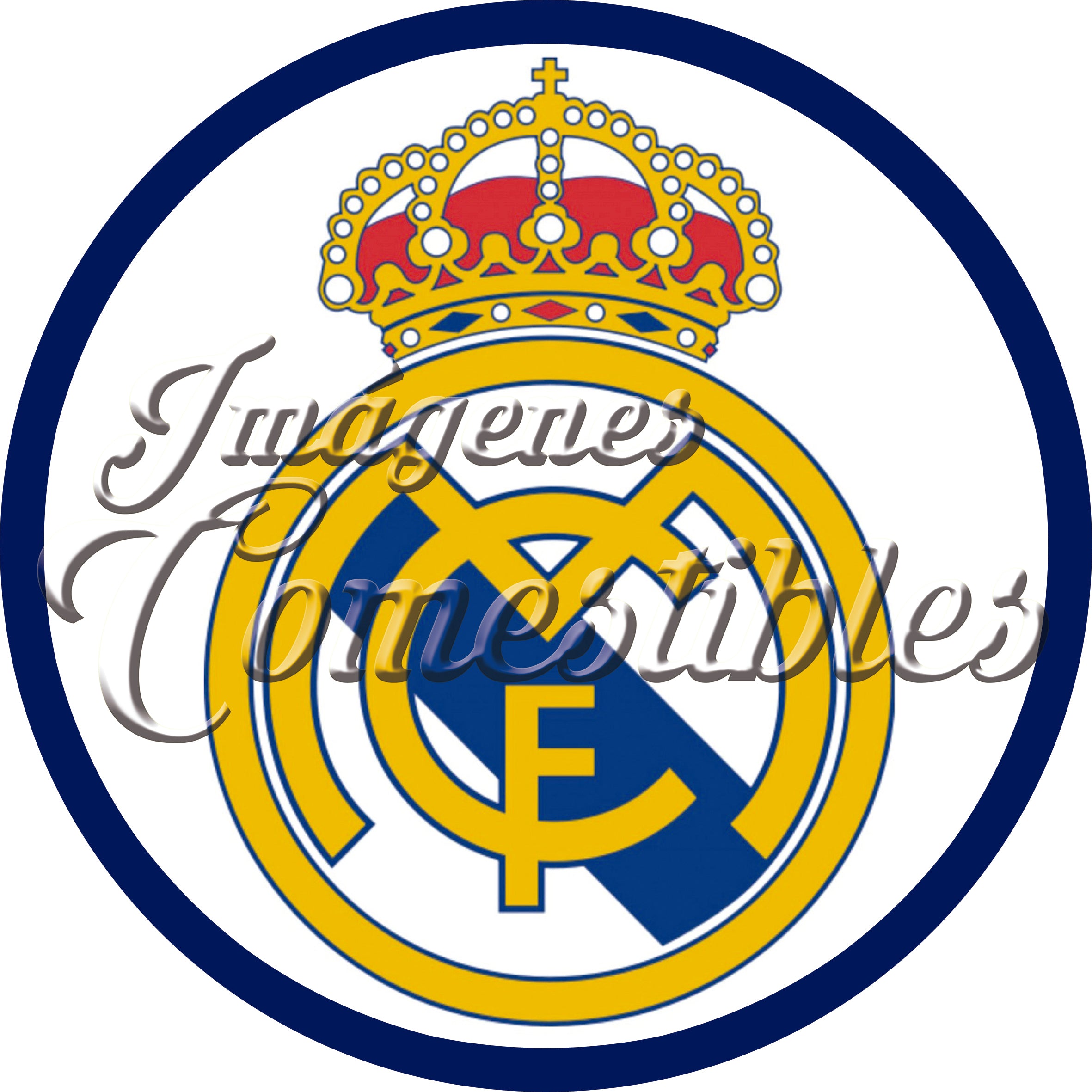 Oblea comestible - Real Madrid