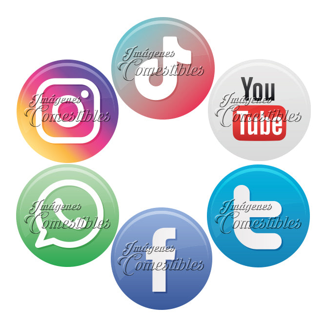 Obleitas comestibles - Redes sociales