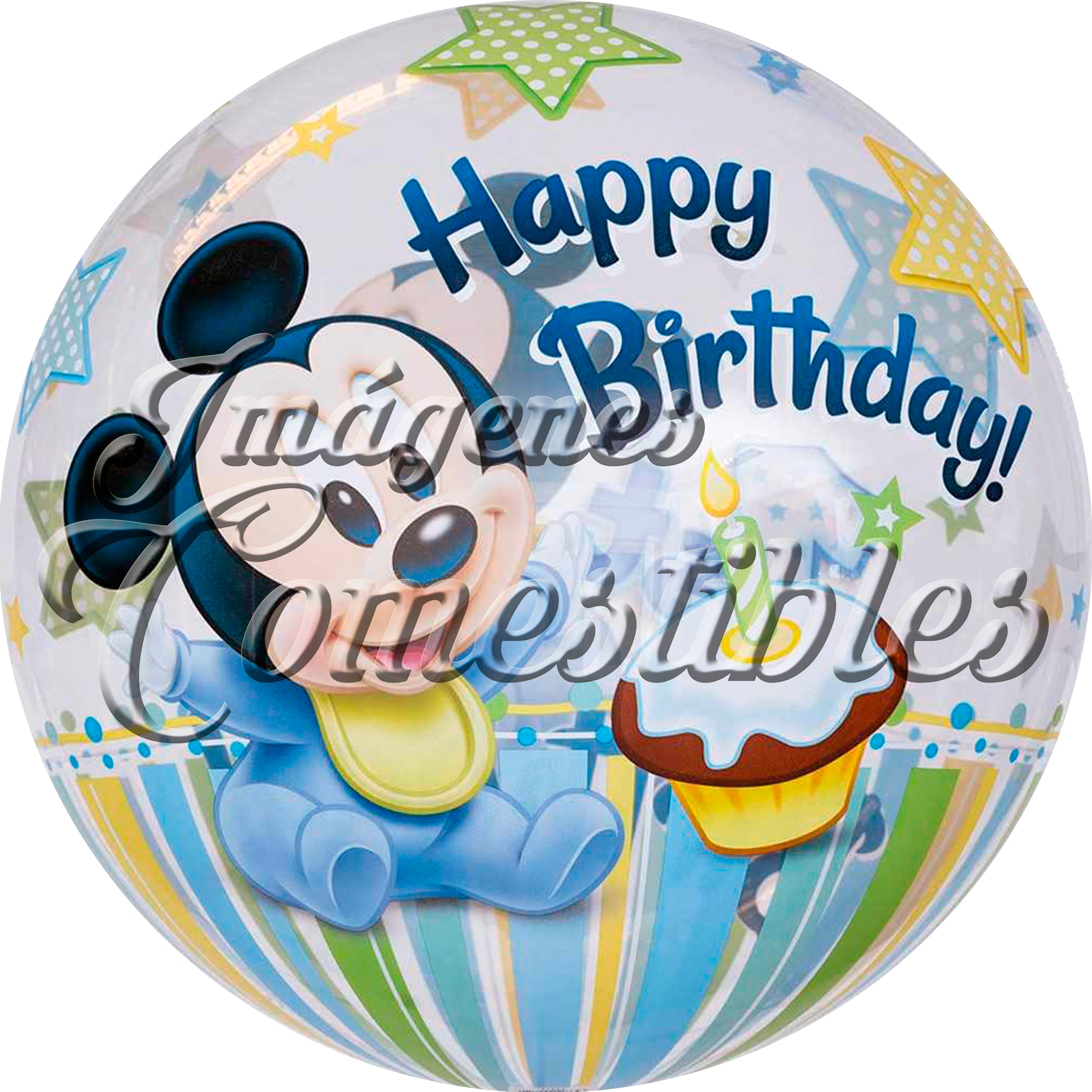 Oblea comestible - Mickey baby-2