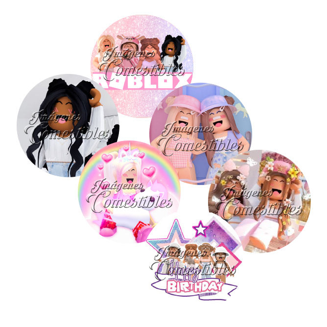 Obleitas comestibles - Roblox niña