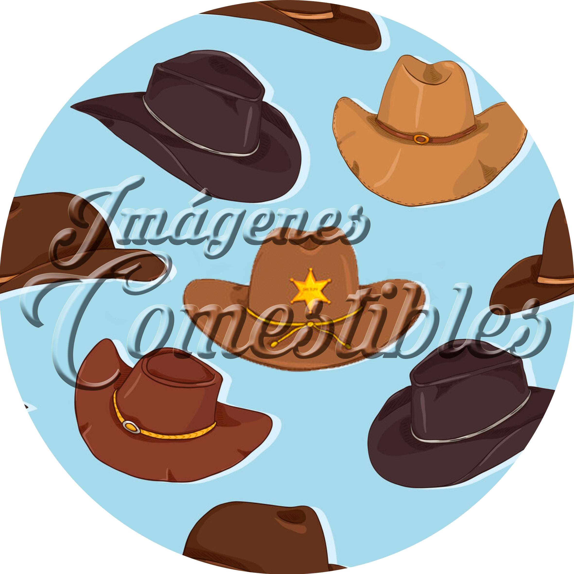 Oblea comestible - Sombreros