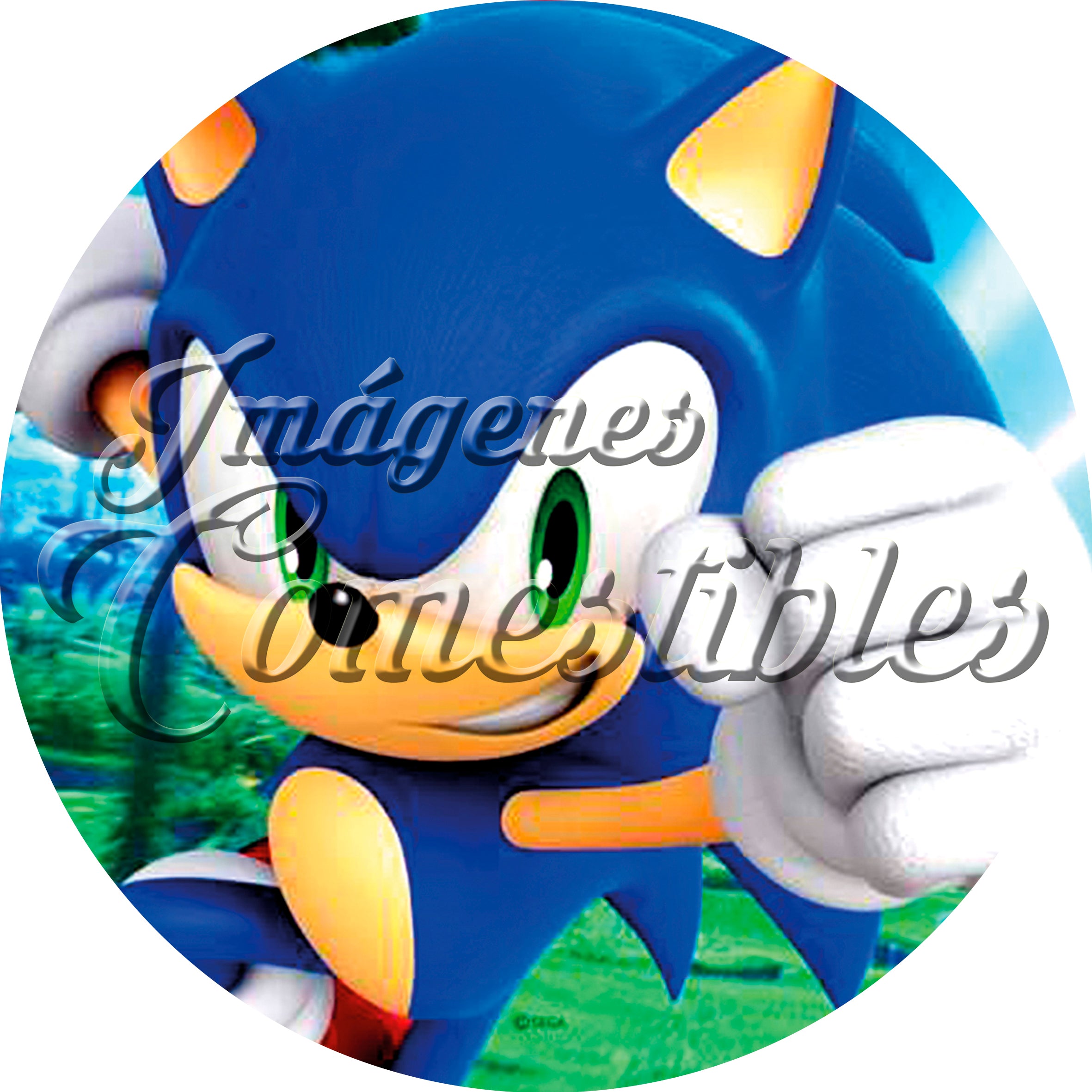 Oblea comestible - Sonic-1