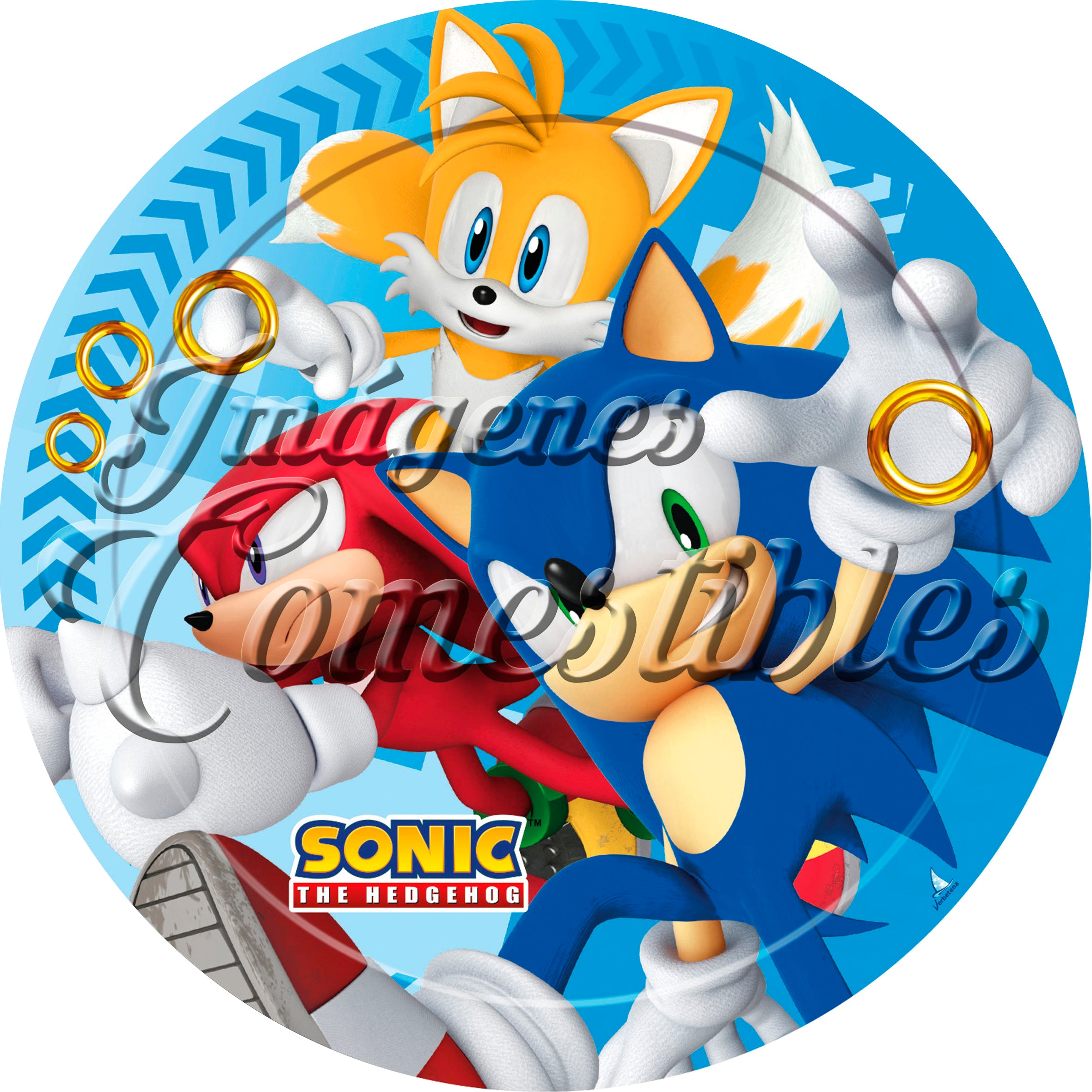 Oblea comestible - Sonic-3