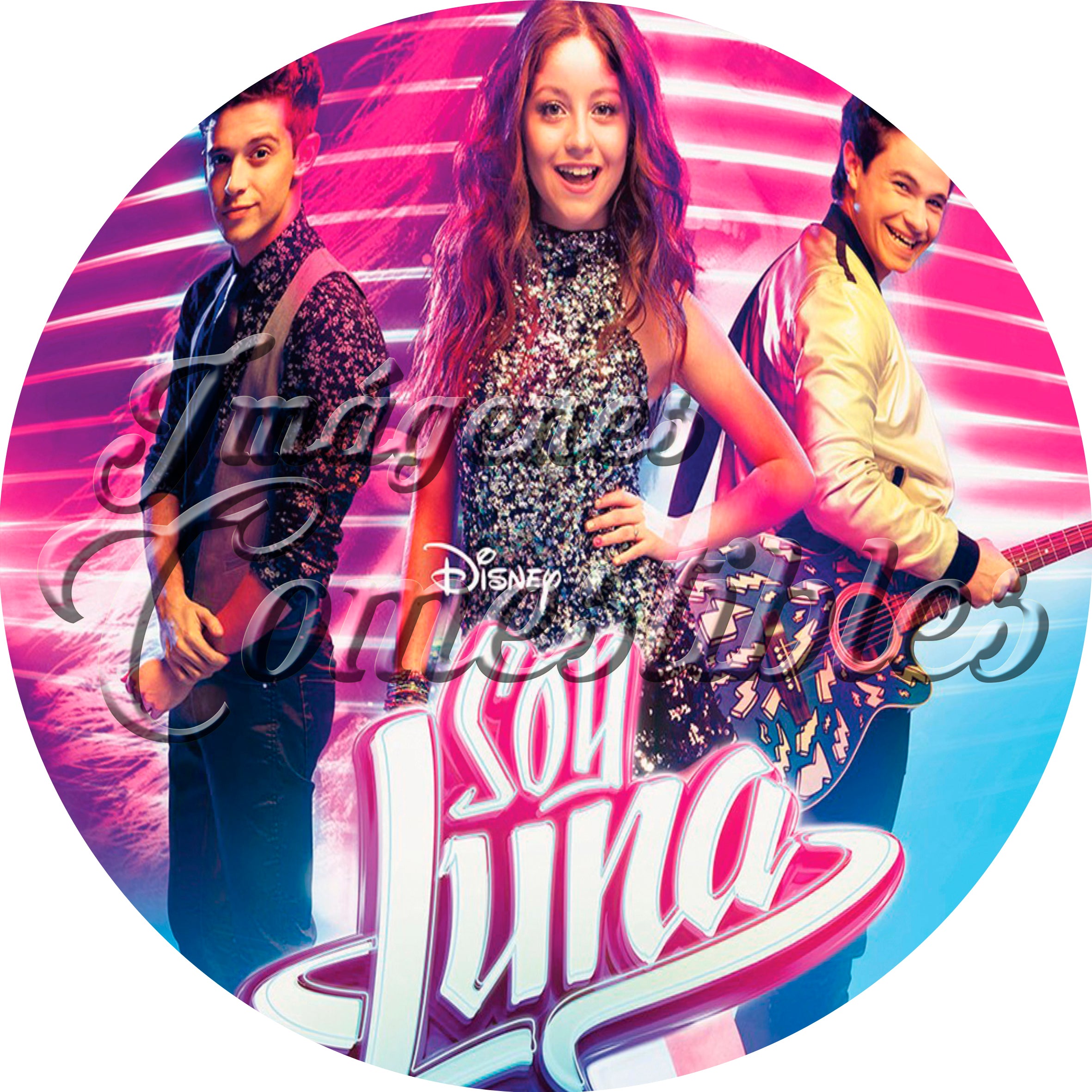 Oblea comestible - Soy luna-3