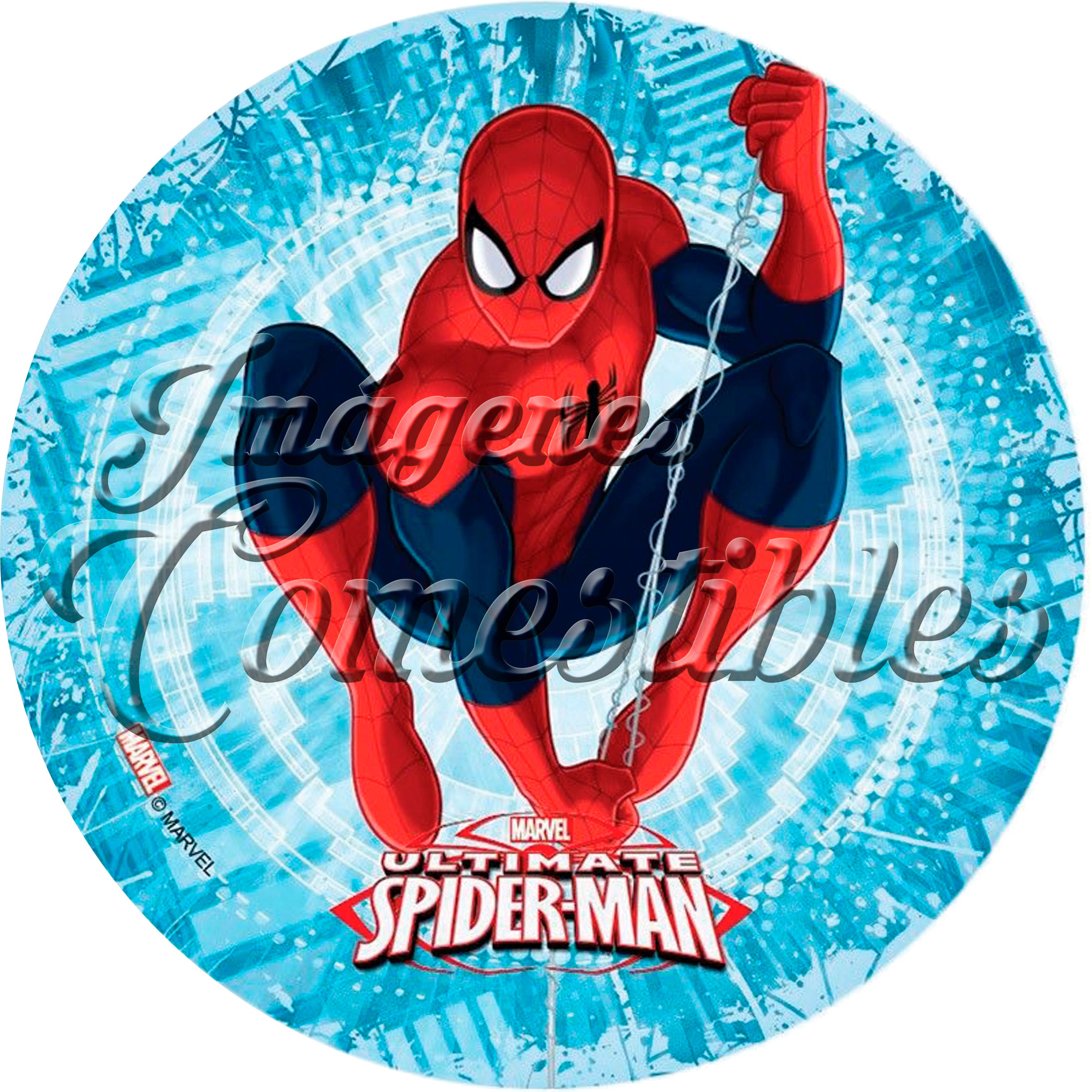 Oblea comestible - Spider man